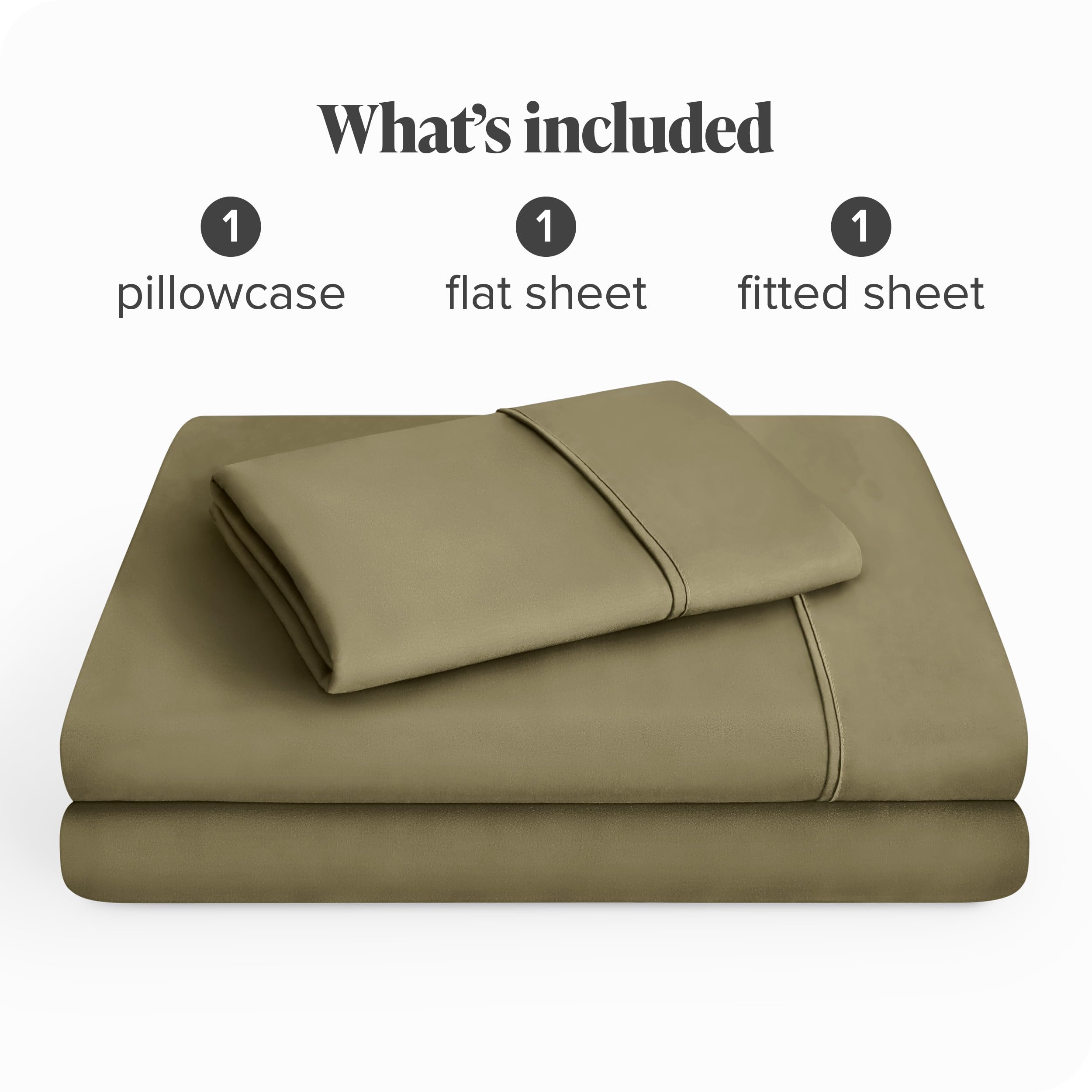 Queen Sheet Set - Luxury 1800 Ultra-Soft Microfiber Queen Bed Sheets - Double Brushed - Deep Pockets - Easy Fit - 4 Piece Set - Bedding Sheets & Pillowcases (Queen, Grey)