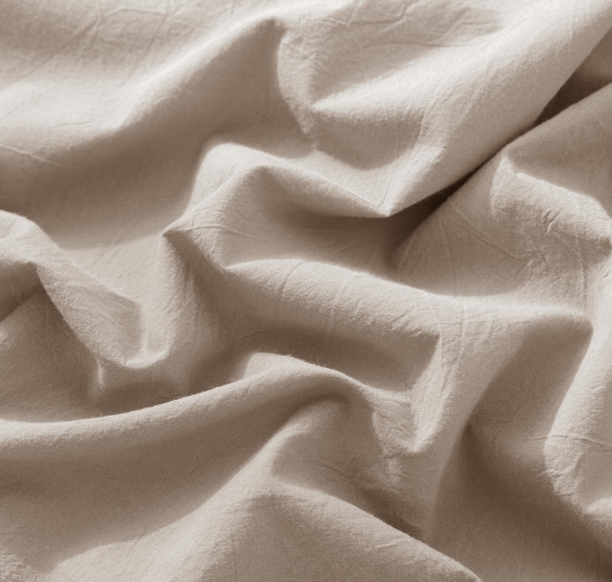 1 MooMee Bedding Sheet Set 100% Washed Cotton Linen Like Textured Breathable Durable Soft Comfy (Dark Grey, King)