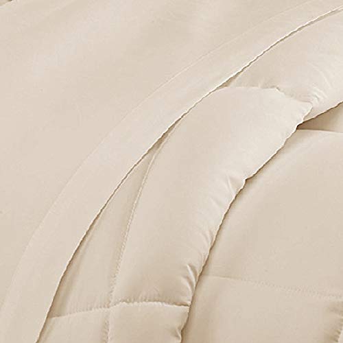 Luxurious 1500 Premium Hotel Quality Microfiber Three Line Embroidered Softest 4-Piece Bed Sheet Set, Wrinkle and Fade Resistant, Full, Light Pink