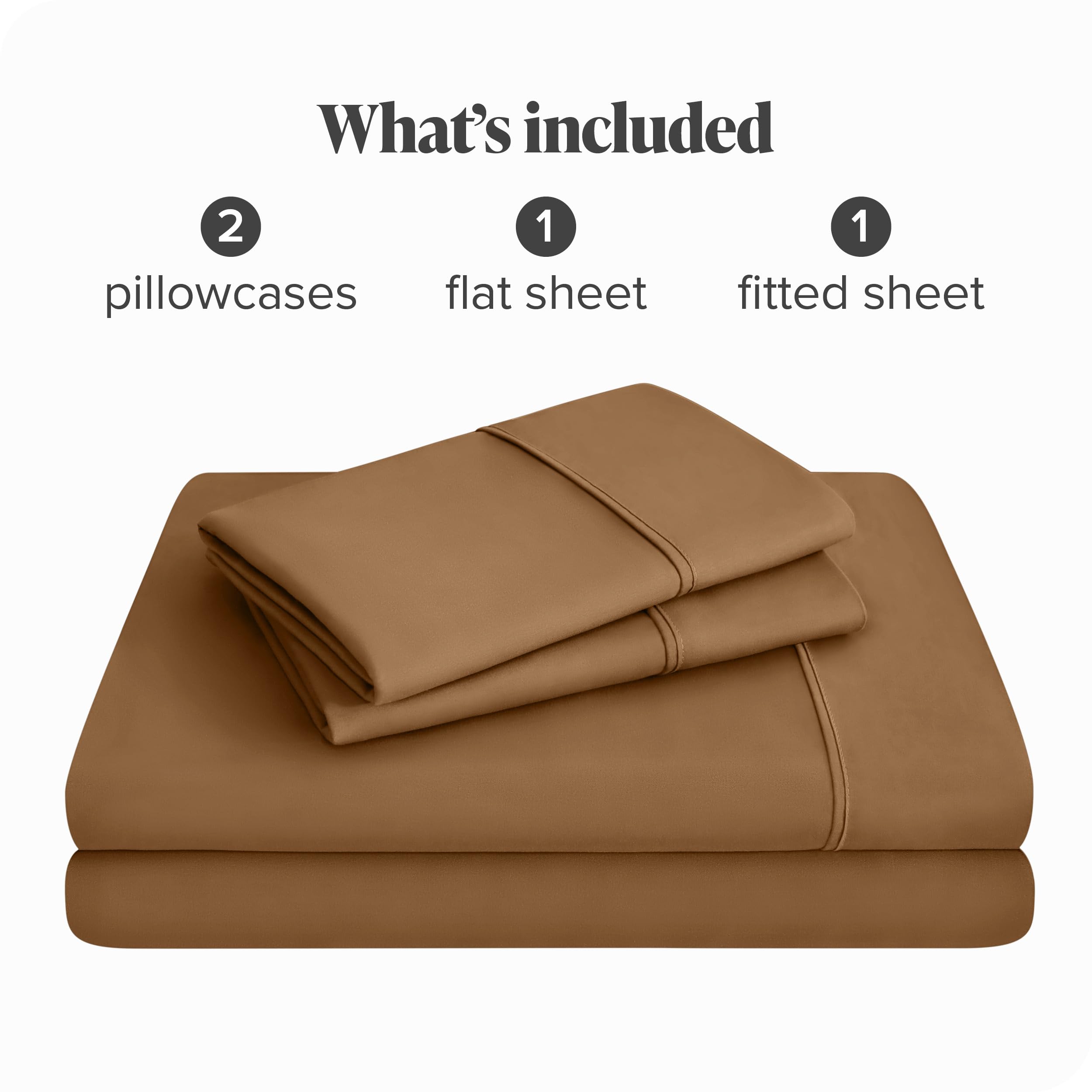 Queen Sheet Set - Luxury 1800 Ultra-Soft Microfiber Queen Bed Sheets - Double Brushed - Deep Pockets - Easy Fit - 4 Piece Set - Bedding Sheets & Pillowcases (Queen, Grey)