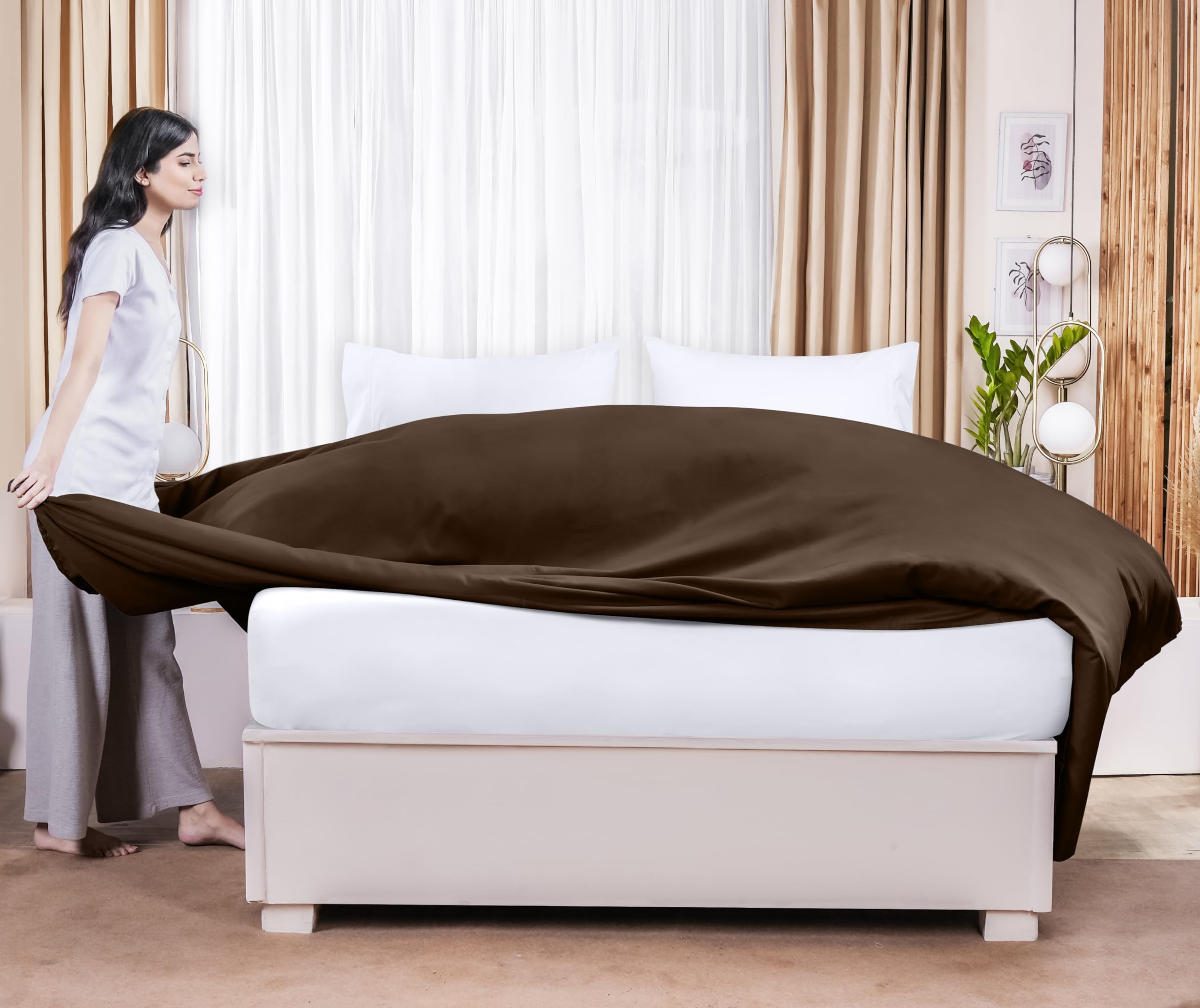 1    Utopia Bedding Flat Sheet - Soft Brushed Microfiber Fabric - Shrinkage & Fade Resistant Top Sheet - Easy Care - 1 Flat Sheet Only (Twin, White)