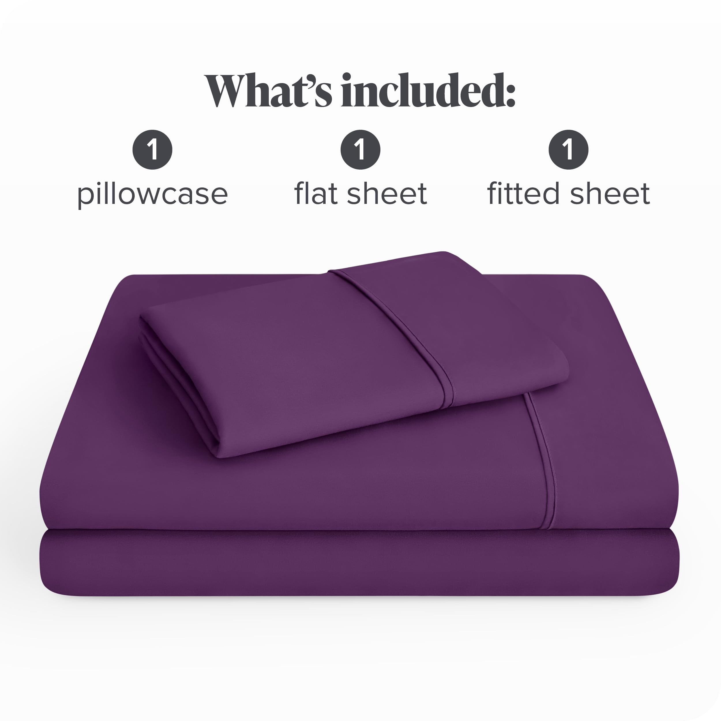 Queen Sheet Set - Luxury 1800 Ultra-Soft Microfiber Queen Bed Sheets - Double Brushed - Deep Pockets - Easy Fit - 4 Piece Set - Bedding Sheets & Pillowcases (Queen, Grey)