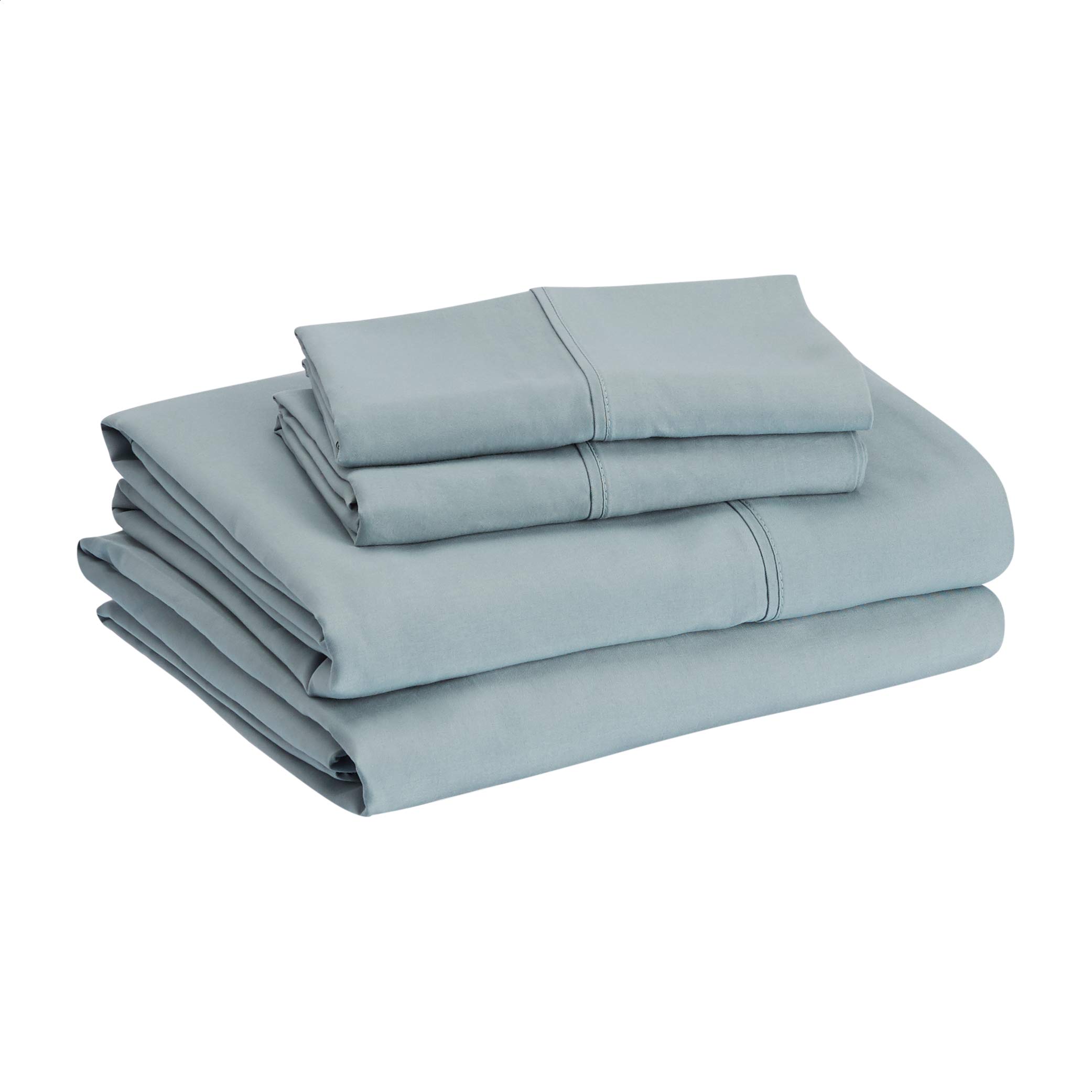 Lightweight Super Soft Easy Care Comfortable Microfiber 3-Piece Bed Sheet Set With 14-inch Deep Pockets, Twin XL, Dark Gray, Solid