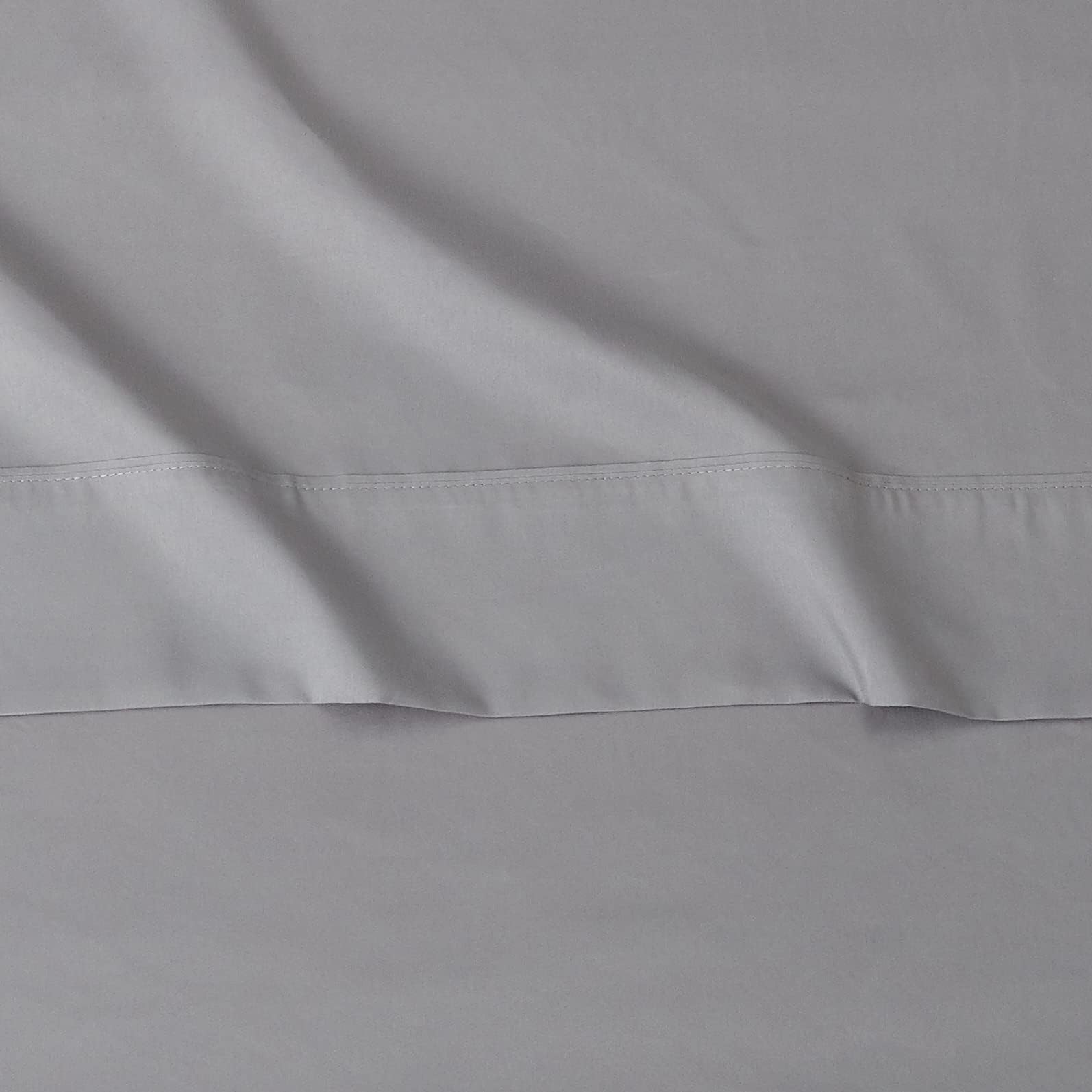 Lightweight Super Soft Easy Care Comfortable Microfiber 3-Piece Bed Sheet Set With 14-inch Deep Pockets, Twin XL, Dark Gray, Solid