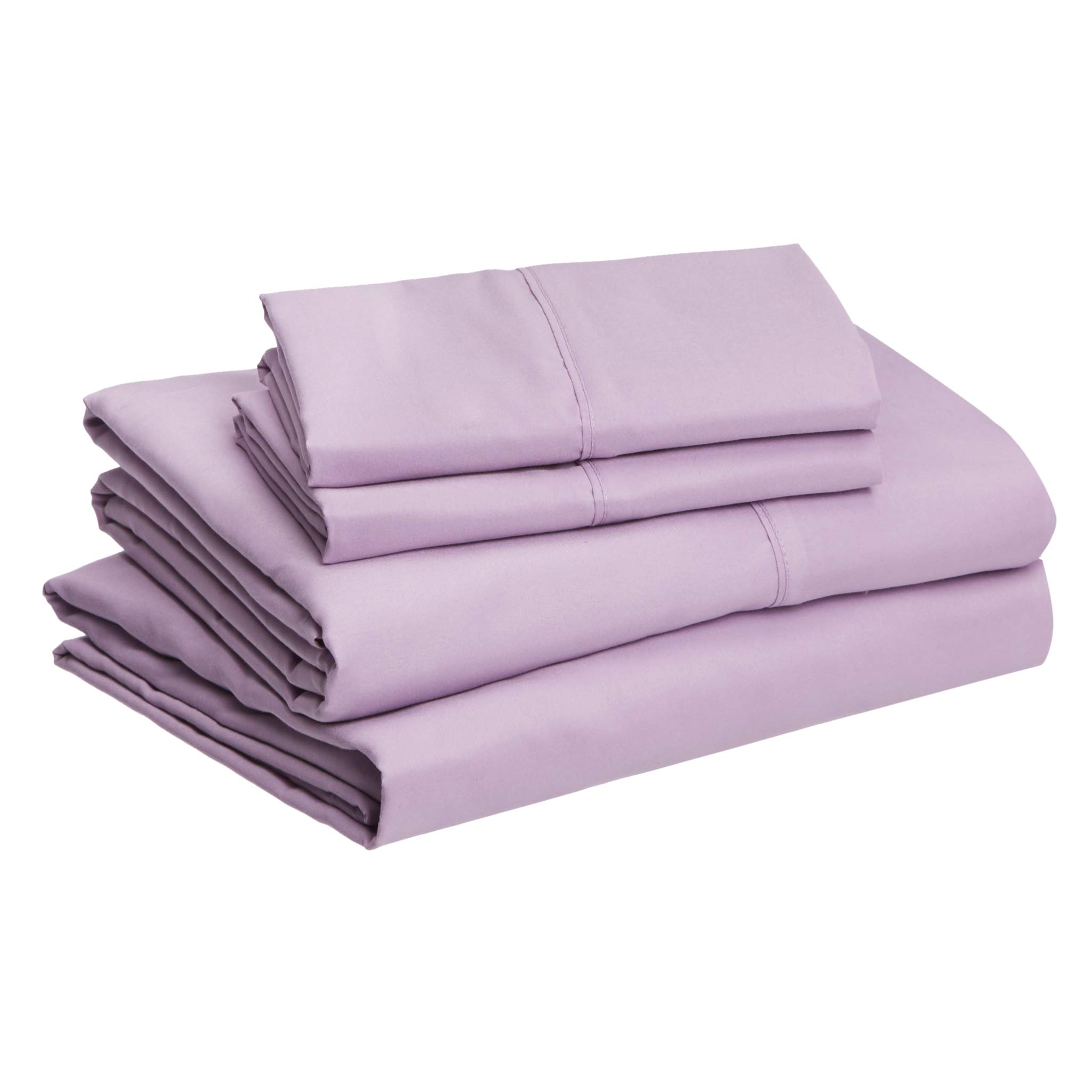 Lightweight Super Soft Easy Care Comfortable Microfiber 3-Piece Bed Sheet Set With 14-inch Deep Pockets, Twin XL, Dark Gray, Solid