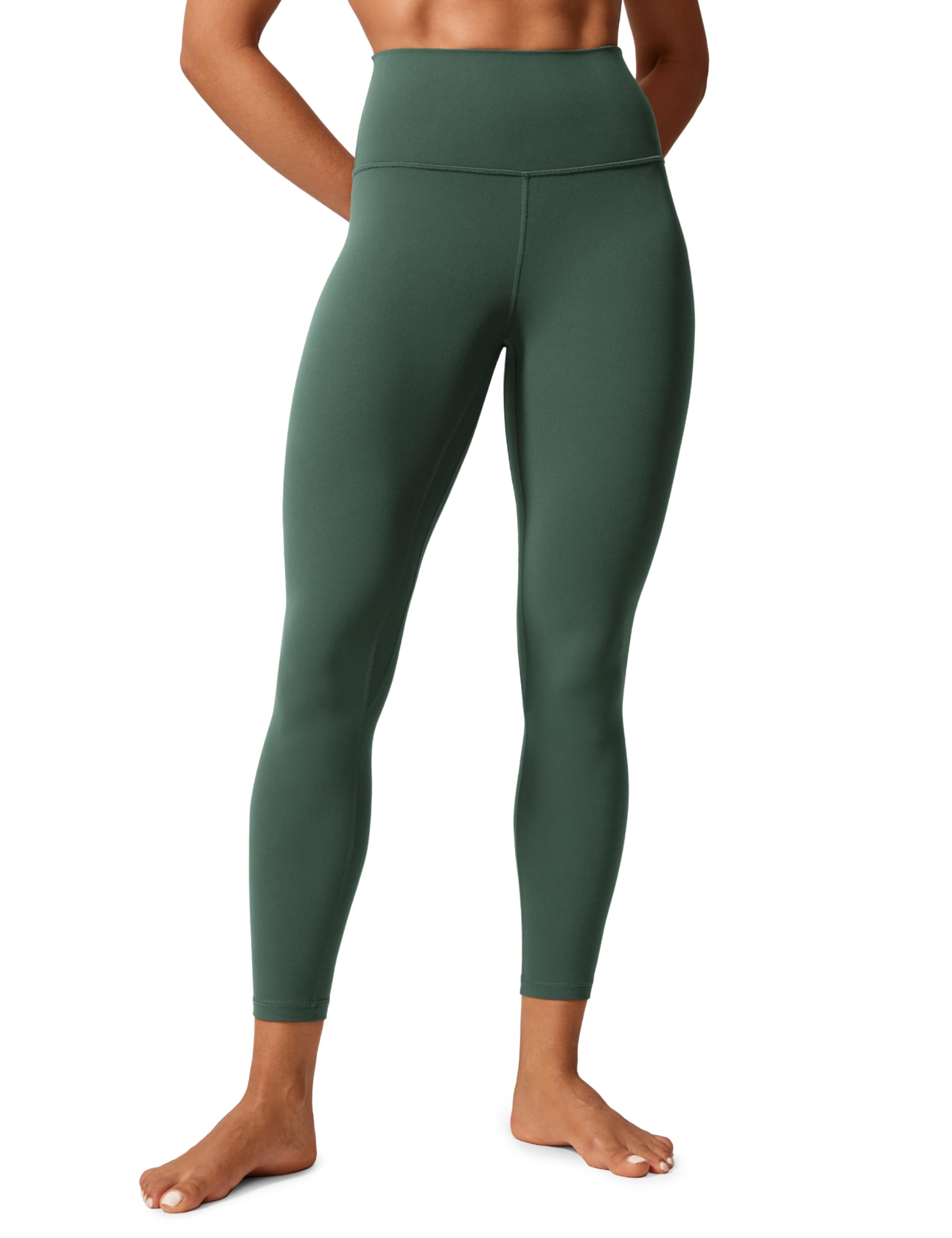 1CRZ YOGA Womens Butterlift High Waisted Workout Leggings 25" - Pilates Gym Athletic Yoga Pants Buttery Soft