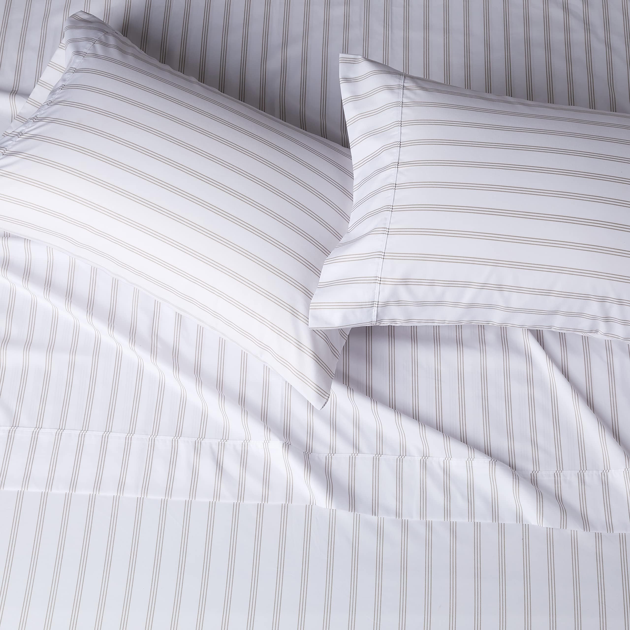 Lightweight Super Soft Easy Care Comfortable Microfiber 3-Piece Bed Sheet Set With 14-inch Deep Pockets, Twin XL, Dark Gray, Solid