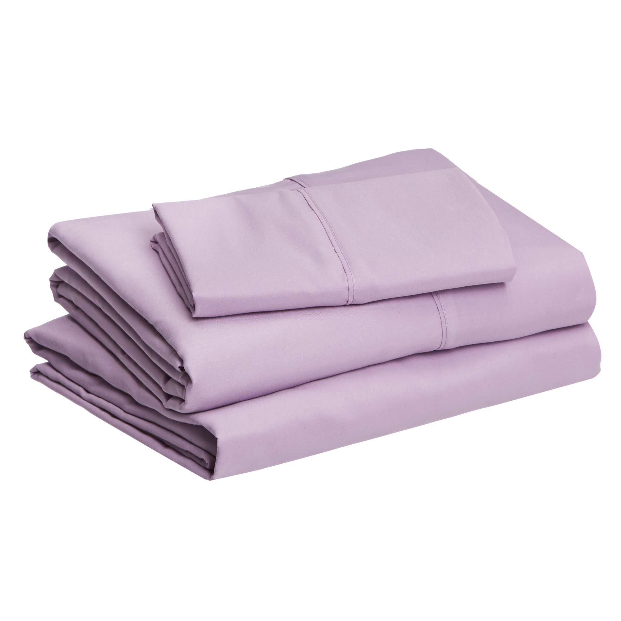 Lightweight Super Soft Easy Care Comfortable Microfiber 3-Piece Bed Sheet Set With 14-inch Deep Pockets, Twin XL, Dark Gray, Solid