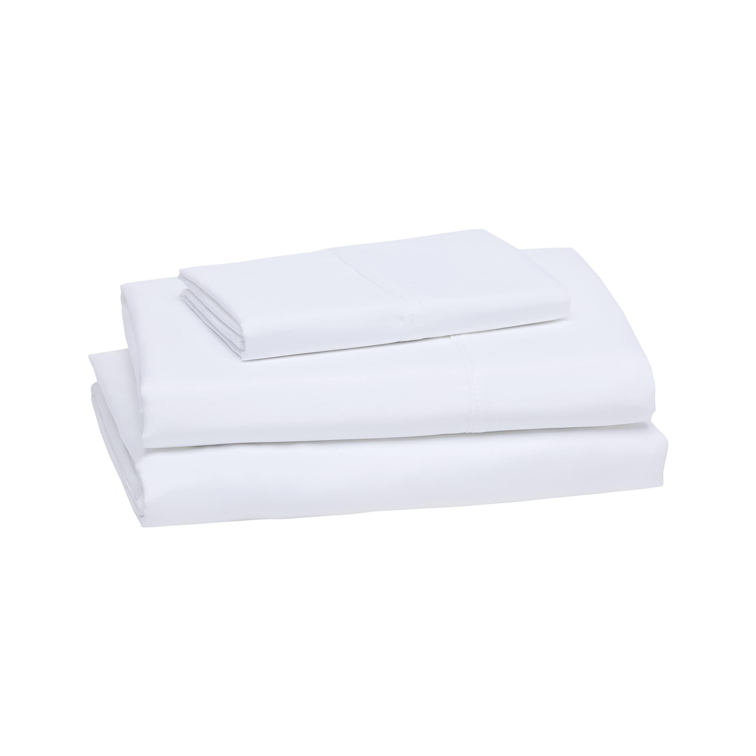 Lightweight Super Soft Easy Care Comfortable Microfiber 3-Piece Bed Sheet Set With 14-inch Deep Pockets, Twin XL, Dark Gray, Solid