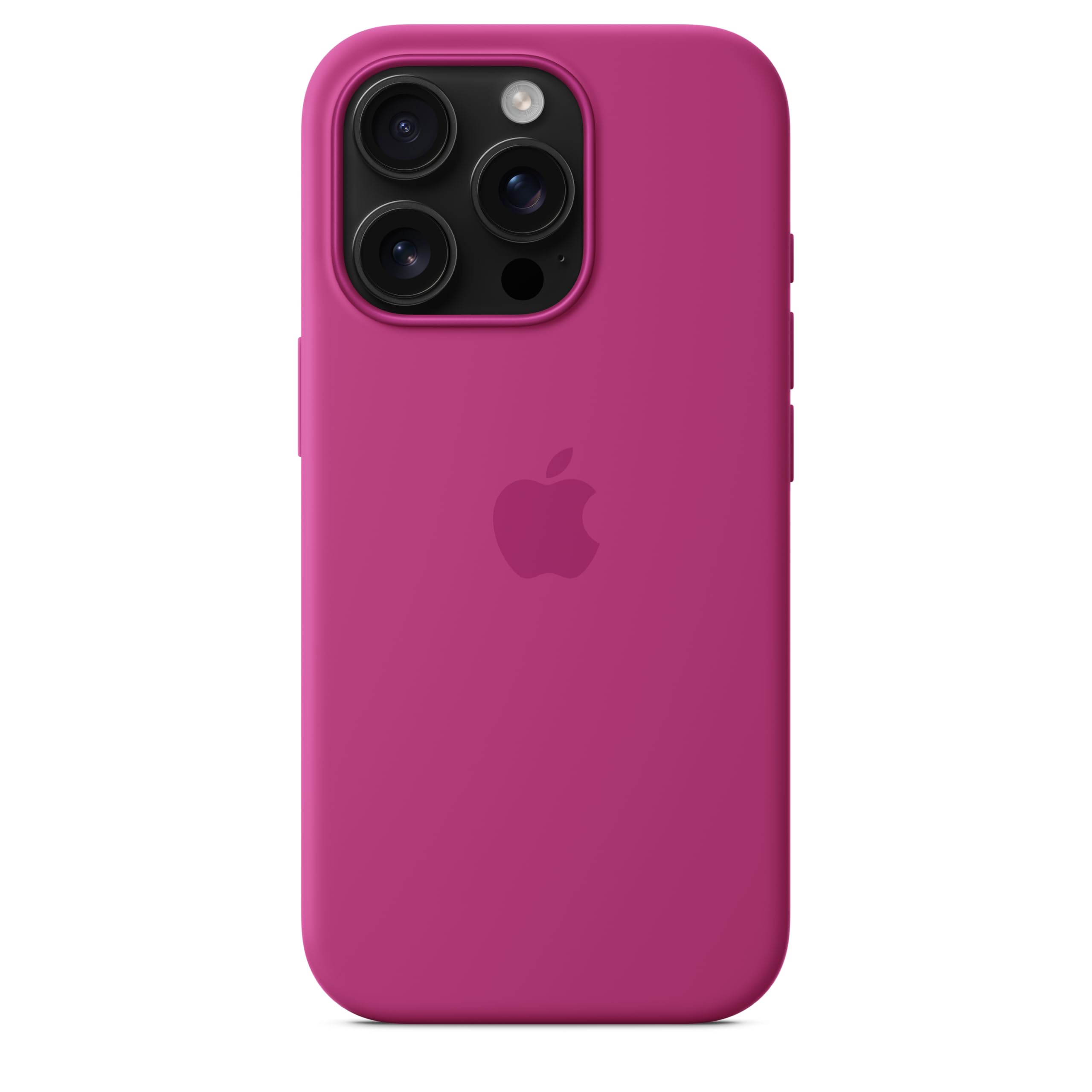 改Apple iPhone 16 Pro Silicone Case with MagSafe and Camera Control - Black ​​​​​​​