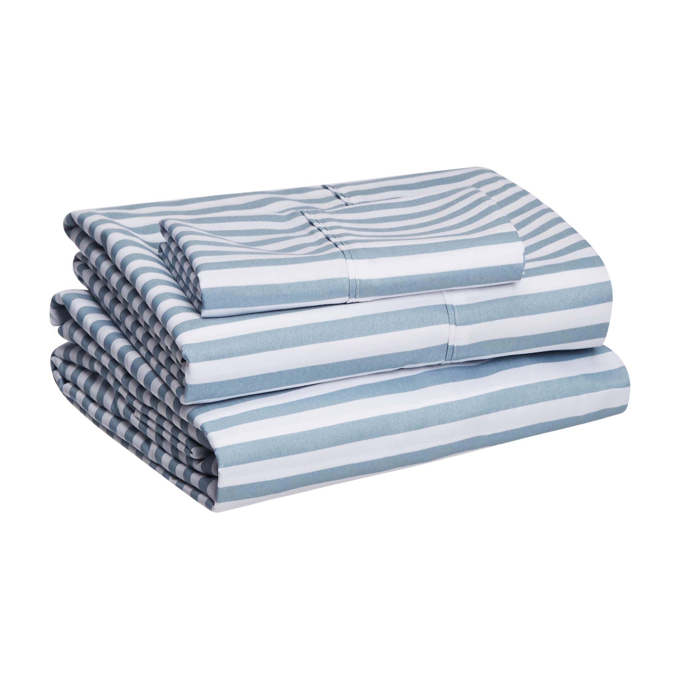 Lightweight Super Soft Easy Care Comfortable Microfiber 3-Piece Bed Sheet Set With 14-inch Deep Pockets, Twin XL, Dark Gray, Solid