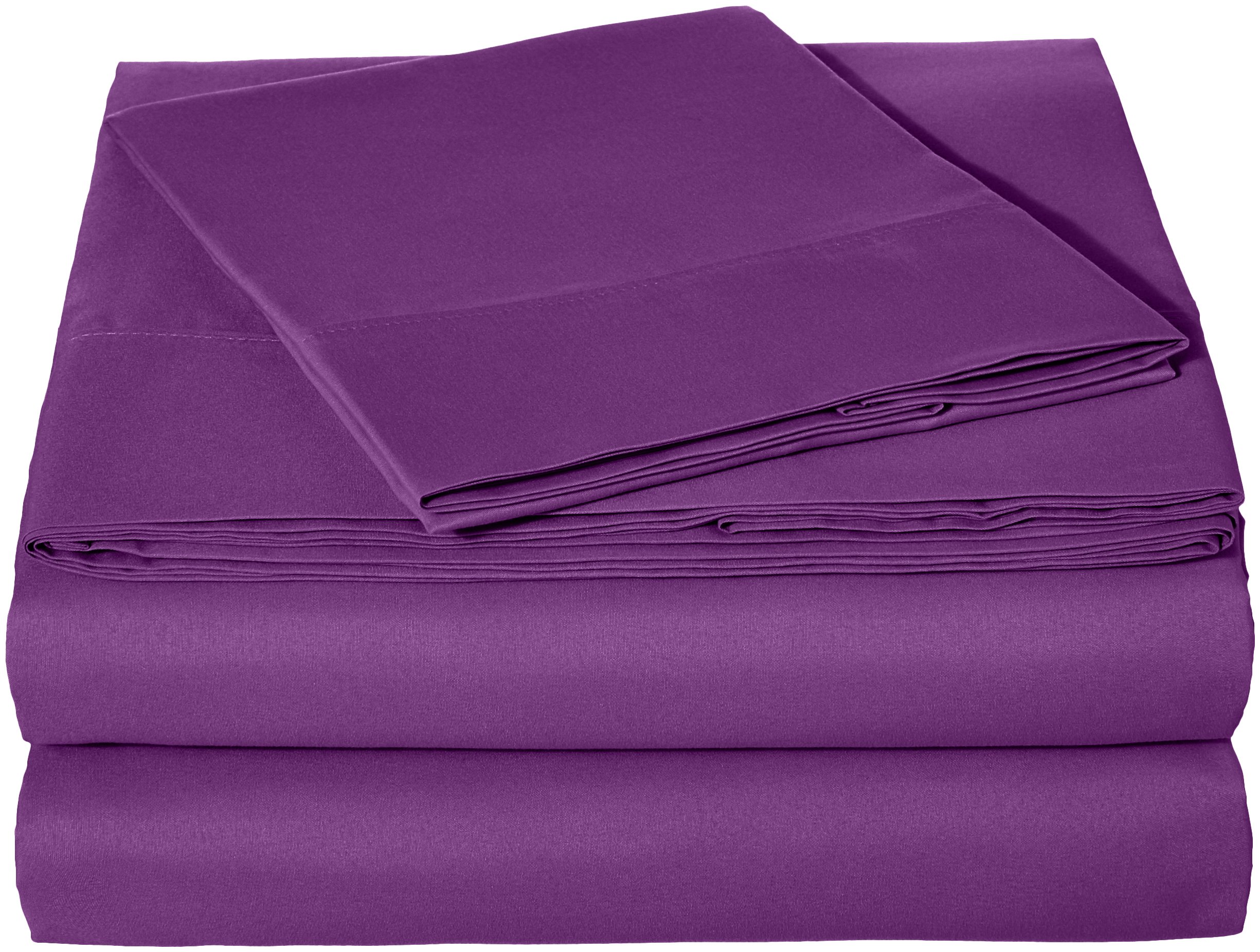 Lightweight Super Soft Easy Care Comfortable Microfiber 3-Piece Bed Sheet Set With 14-inch Deep Pockets, Twin XL, Dark Gray, Solid