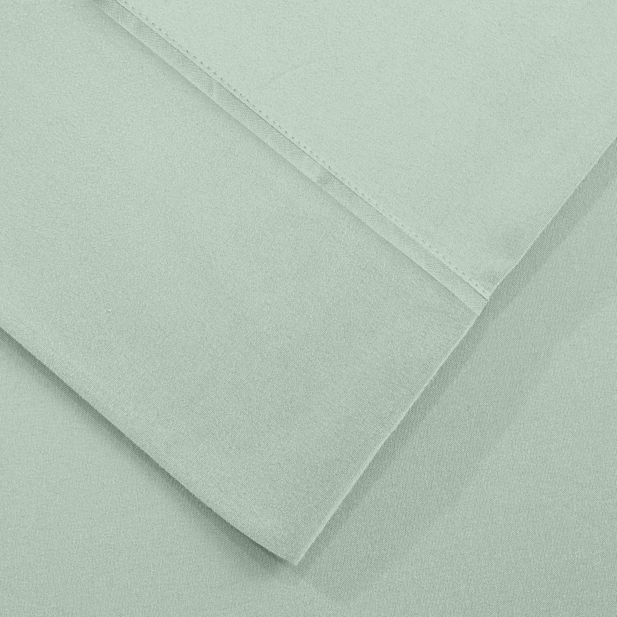 1    Modern Threads Silky Soft Microfiber and Wrinkle Free Sheets - Luxurious Microfiber Bed Sheets Includes Flat Sheet, Fitted Sheet with Deep Pockets, & Pillowcases Ivory, Full