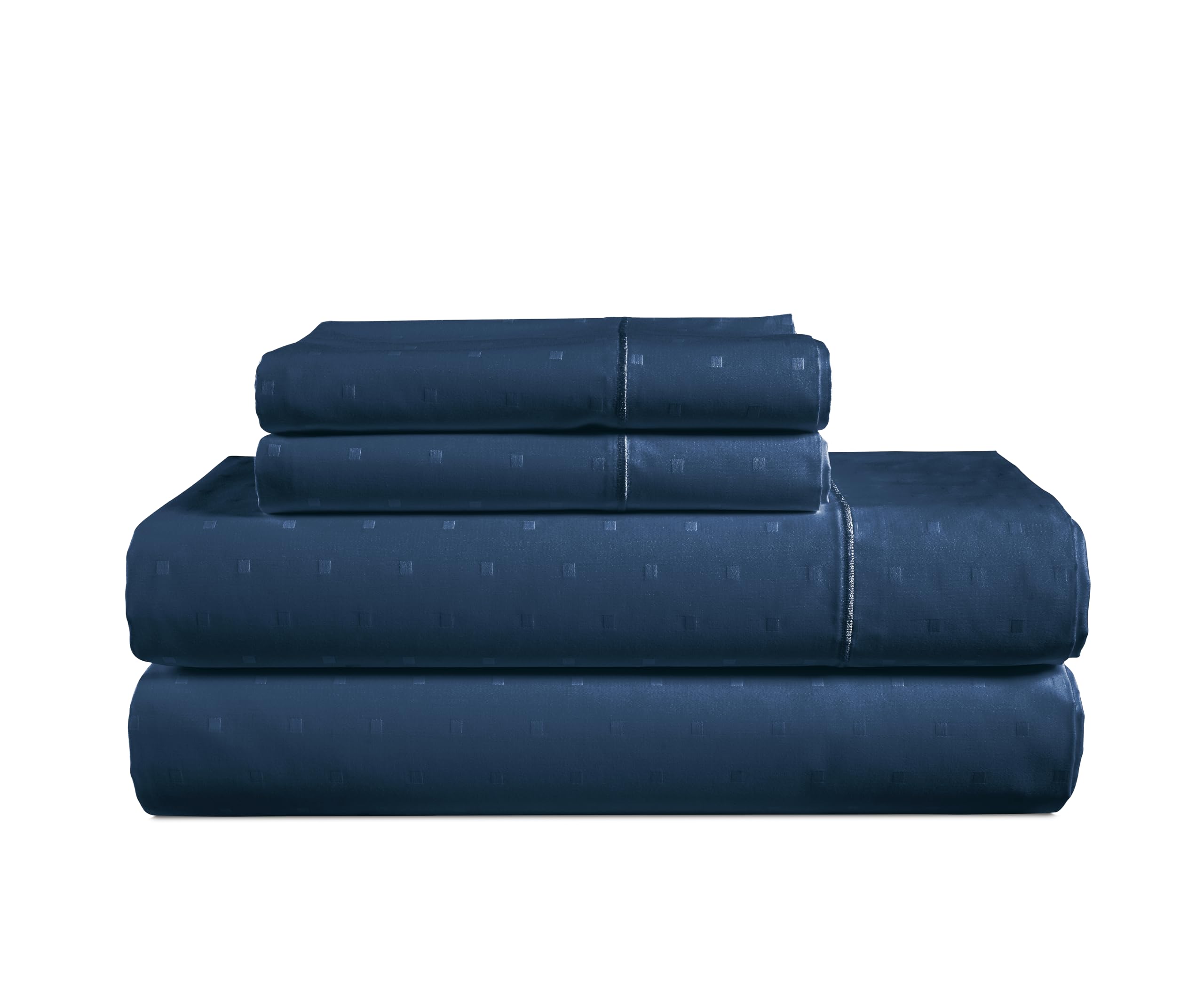100% Egyptian Cotton Sheets Queen Size - 1000 Thread Count White Bed Sheets for Queen Size Bed, Long Staple Cotton Bedding Sheets, Sateen Weave, Luxury Hotel Sheets, Fits upto 17" Mattress