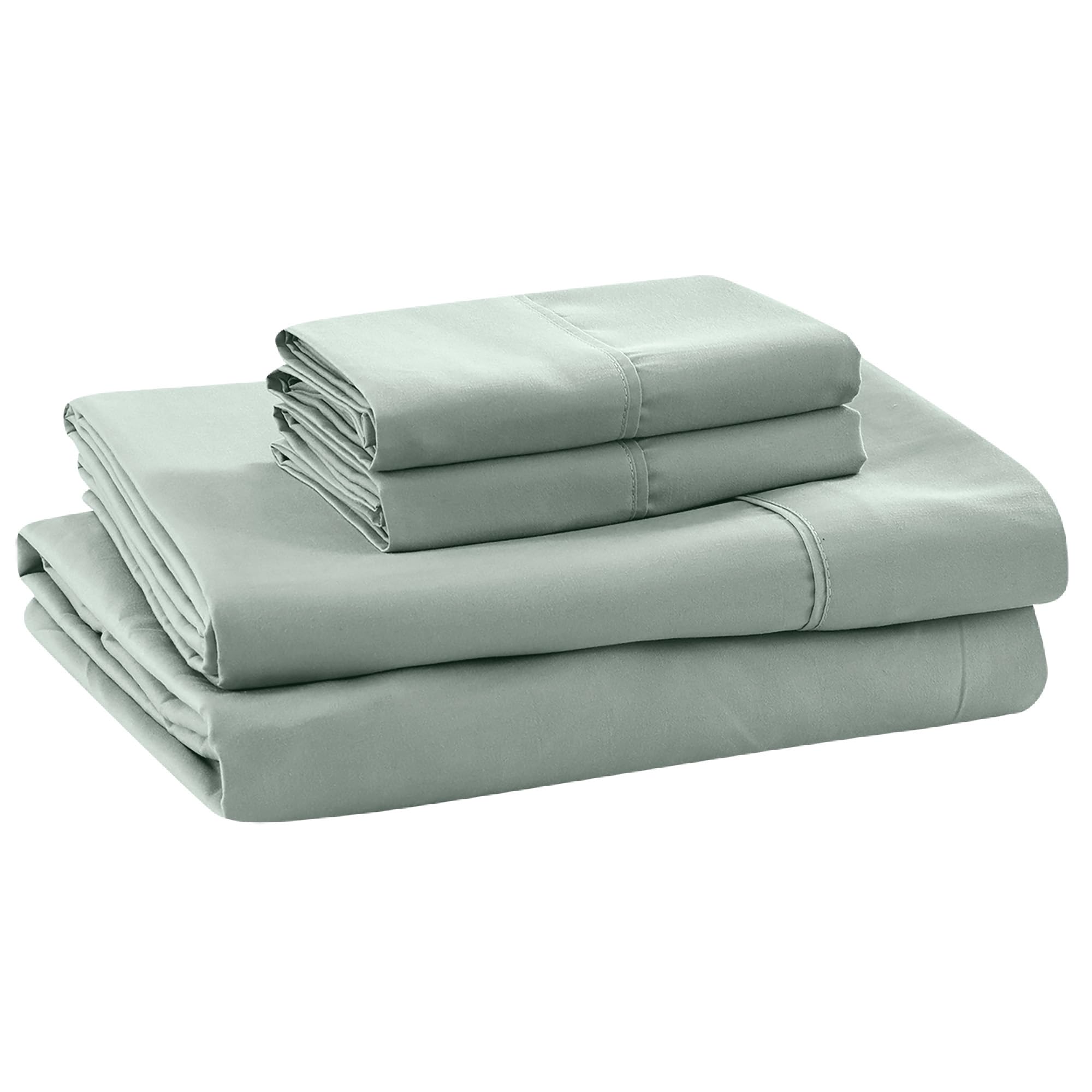 1     Modern Threads Silky Soft Microfiber and Wrinkle Free Sheets - Luxurious Microfiber Bed Sheets Includes Flat Sheet, Fitted Sheet with Deep Pockets, & Pillowcases Ivory, Full