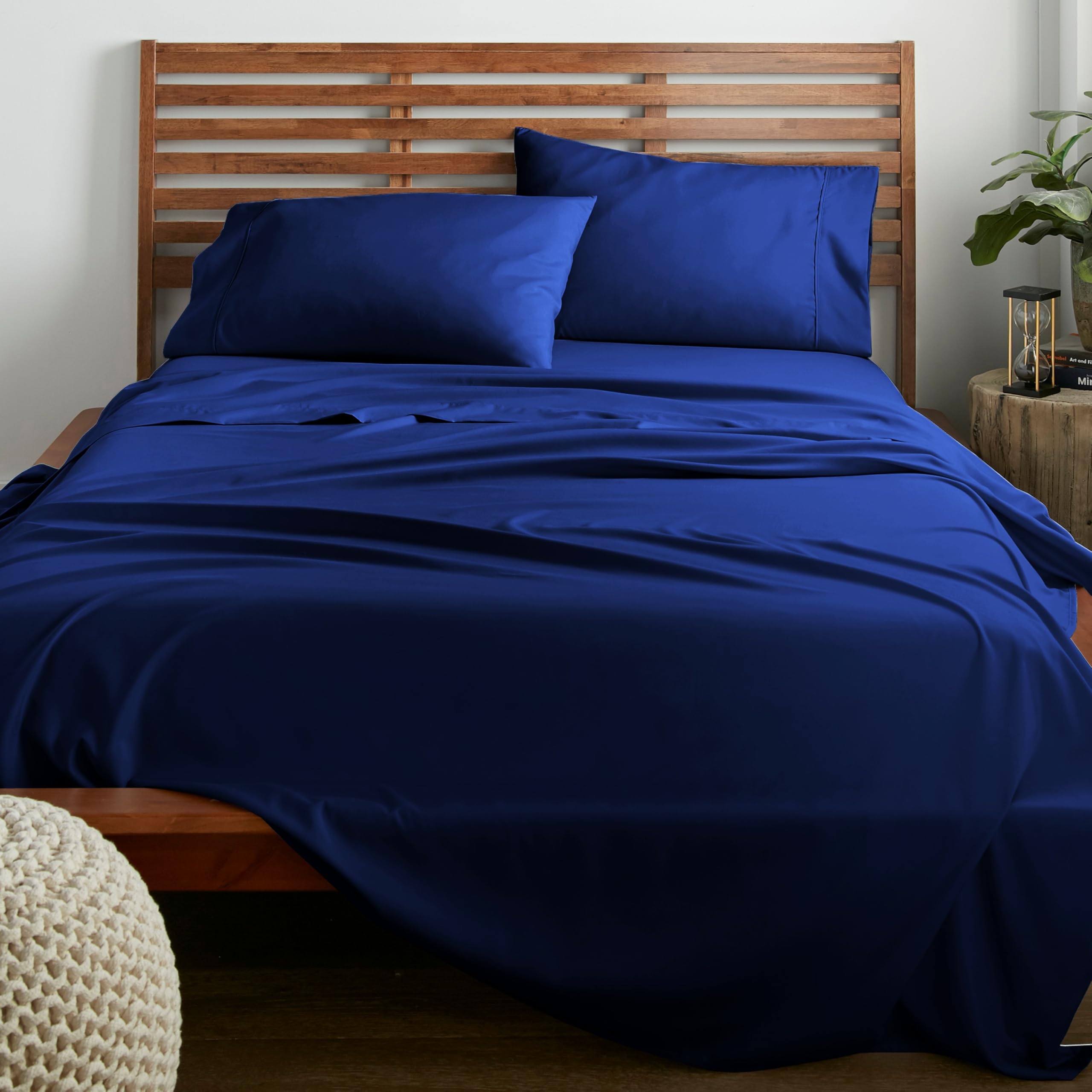 Queen Sheet Set - 16-Inch Deep Pocket - Ultra Soft Microfiber Queen Size Bed Sheets - Breathable, Wrinkle and Fade Resistant, Easy Care - 4 Piece Set (Queen, Tan)