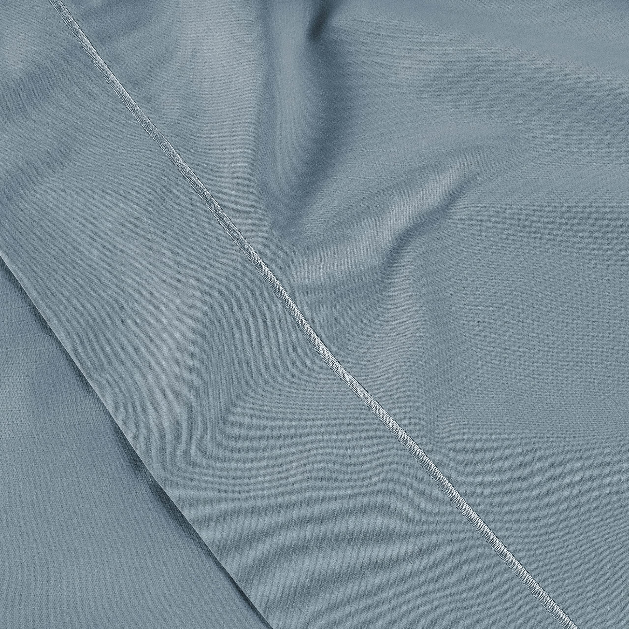 100% Egyptian Cotton Sheets Queen Size - 1000 Thread Count White Bed Sheets for Queen Size Bed, Long Staple Cotton Bedding Sheets, Sateen Weave, Luxury Hotel Sheets, Fits upto 17" Mattress