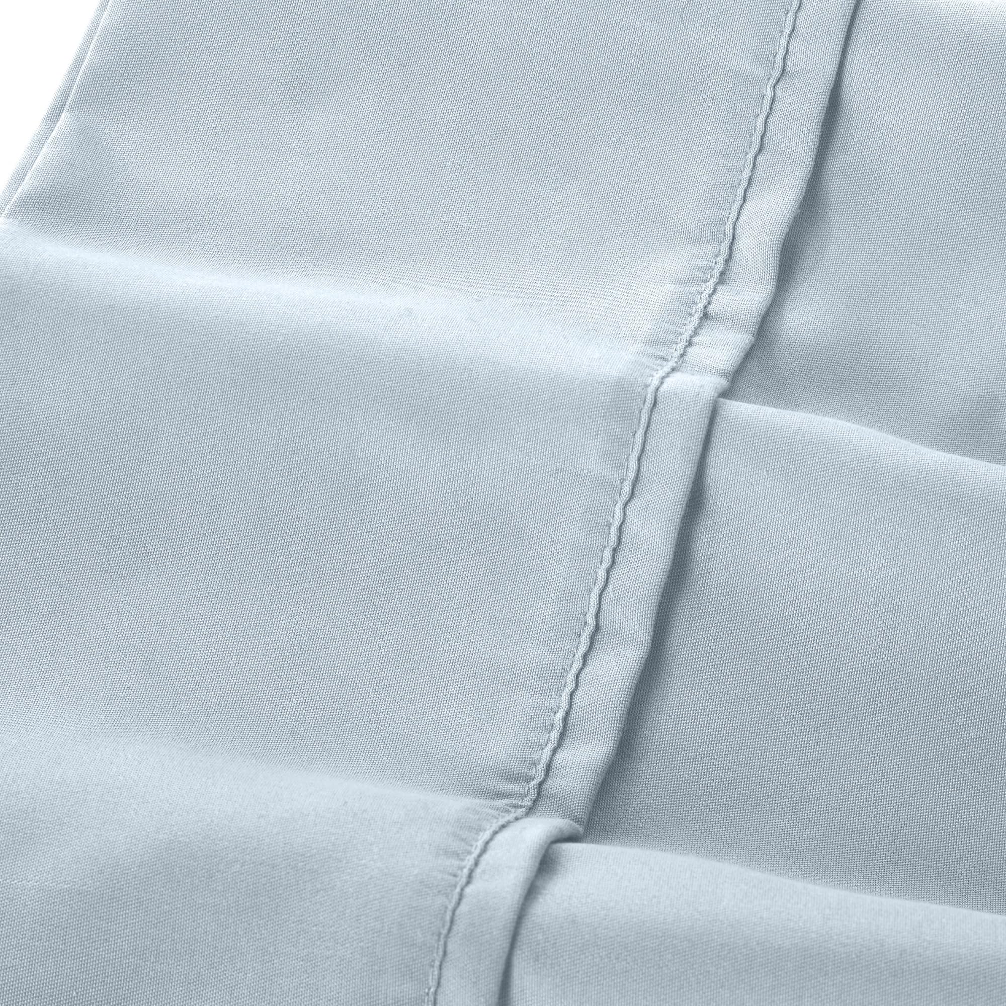 1     Modern Threads Silky Soft Microfiber and Wrinkle Free Sheets - Luxurious Microfiber Bed Sheets Includes Flat Sheet, Fitted Sheet with Deep Pockets, & Pillowcases Ivory, Full