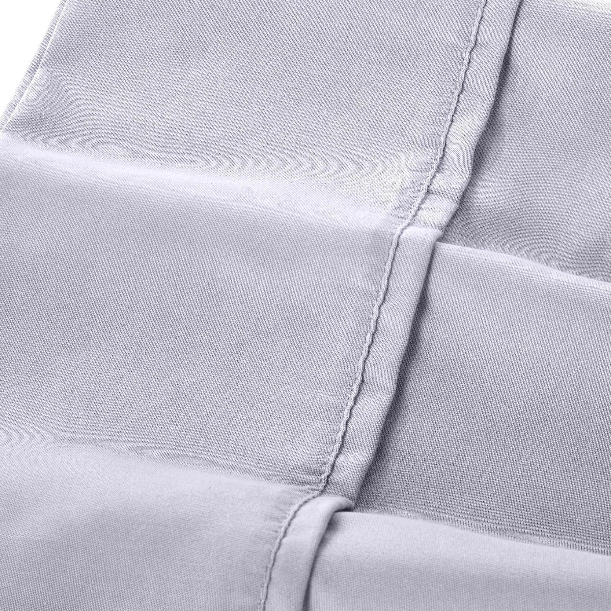 1     Modern Threads Silky Soft Microfiber and Wrinkle Free Sheets - Luxurious Microfiber Bed Sheets Includes Flat Sheet, Fitted Sheet with Deep Pockets, & Pillowcases Ivory, Full