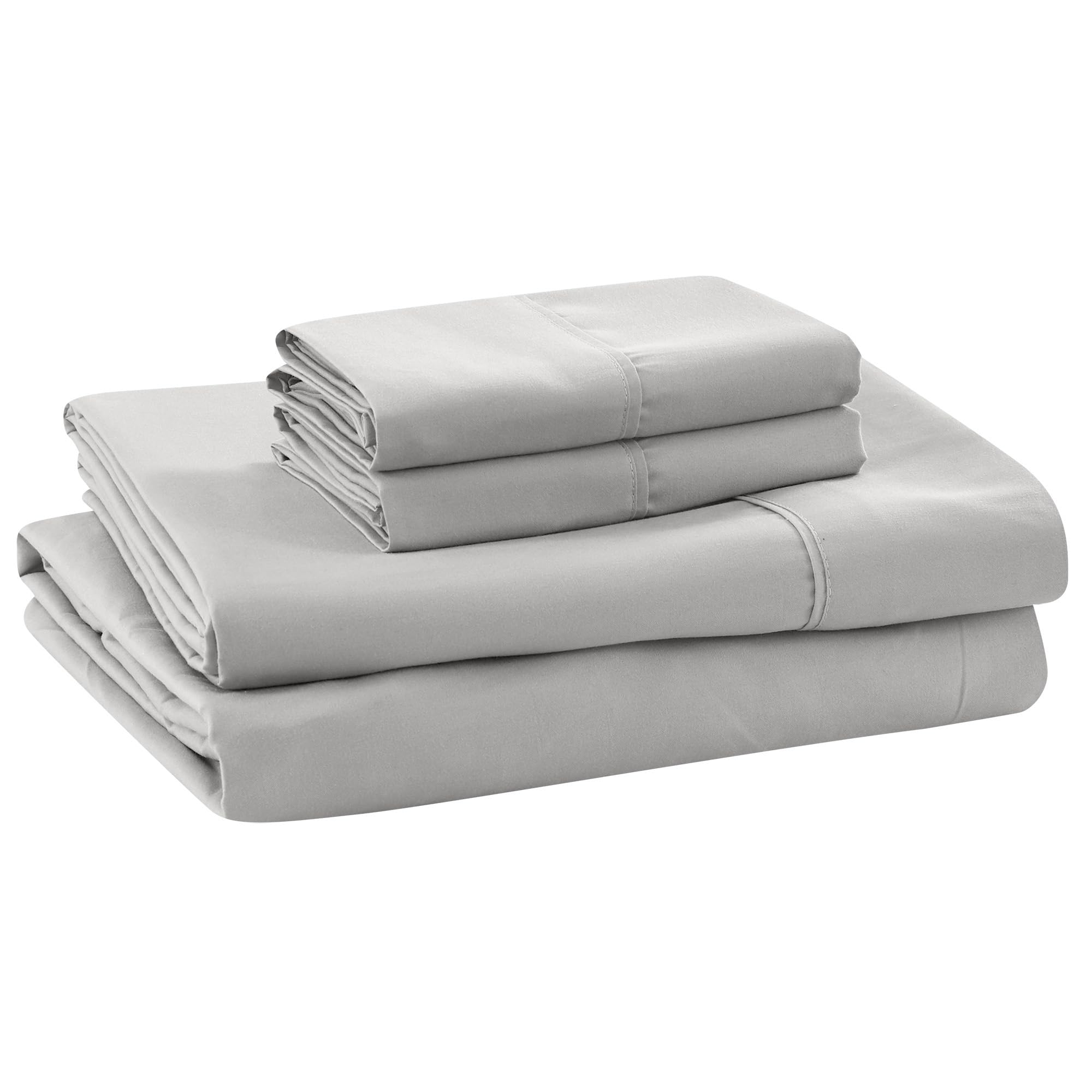 改Modern Threads Silky Soft Microfiber and Wrinkle Free Sheets - Luxurious Microfiber Bed Sheets Includes Flat Sheet, Fitted Sheet with Deep Pockets, &amp; Pillowcases Ivory, Full