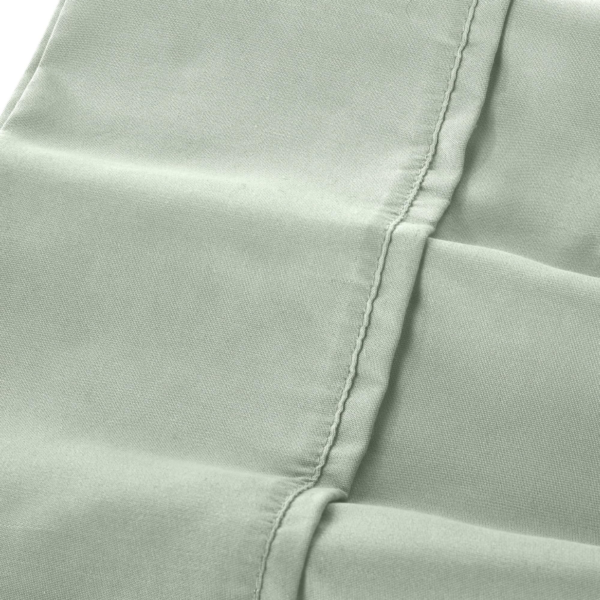 1     Modern Threads Silky Soft Microfiber and Wrinkle Free Sheets - Luxurious Microfiber Bed Sheets Includes Flat Sheet, Fitted Sheet with Deep Pockets, & Pillowcases Ivory, Full