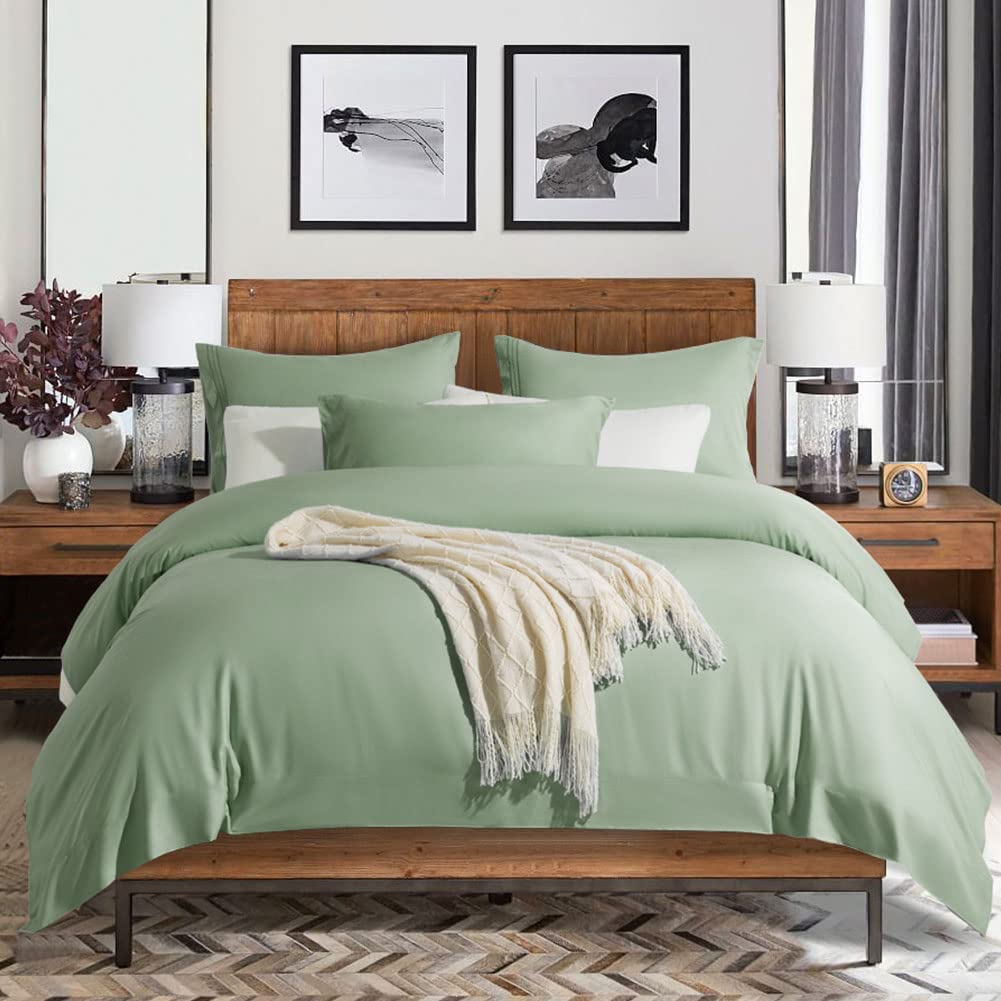 Bed Sheet Set Super Soft Microfiber 1800 Thread Count Luxury Egyptian Sheets 16-Inch Deep Pocket Wrinkle and Hypoallergenic-4 Piece(Queen Dark Grey)