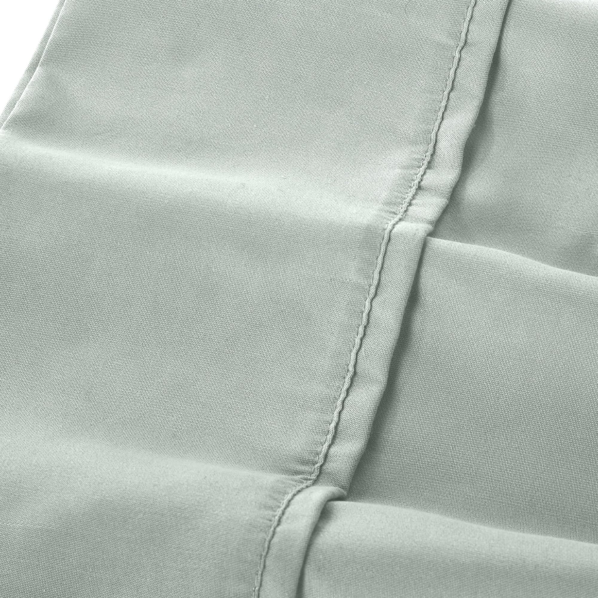 1    Modern Threads Silky Soft Microfiber and Wrinkle Free Sheets - Luxurious Microfiber Bed Sheets Includes Flat Sheet, Fitted Sheet with Deep Pockets, & Pillowcases Ivory, Full