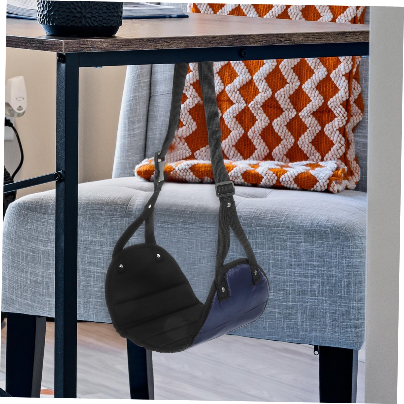 Portable Floor Mat Traveling Essentials Necessary Hammocks Travel Essentials Foot Rest Foot Hammock Travel Artifact Office Sponge Airplane