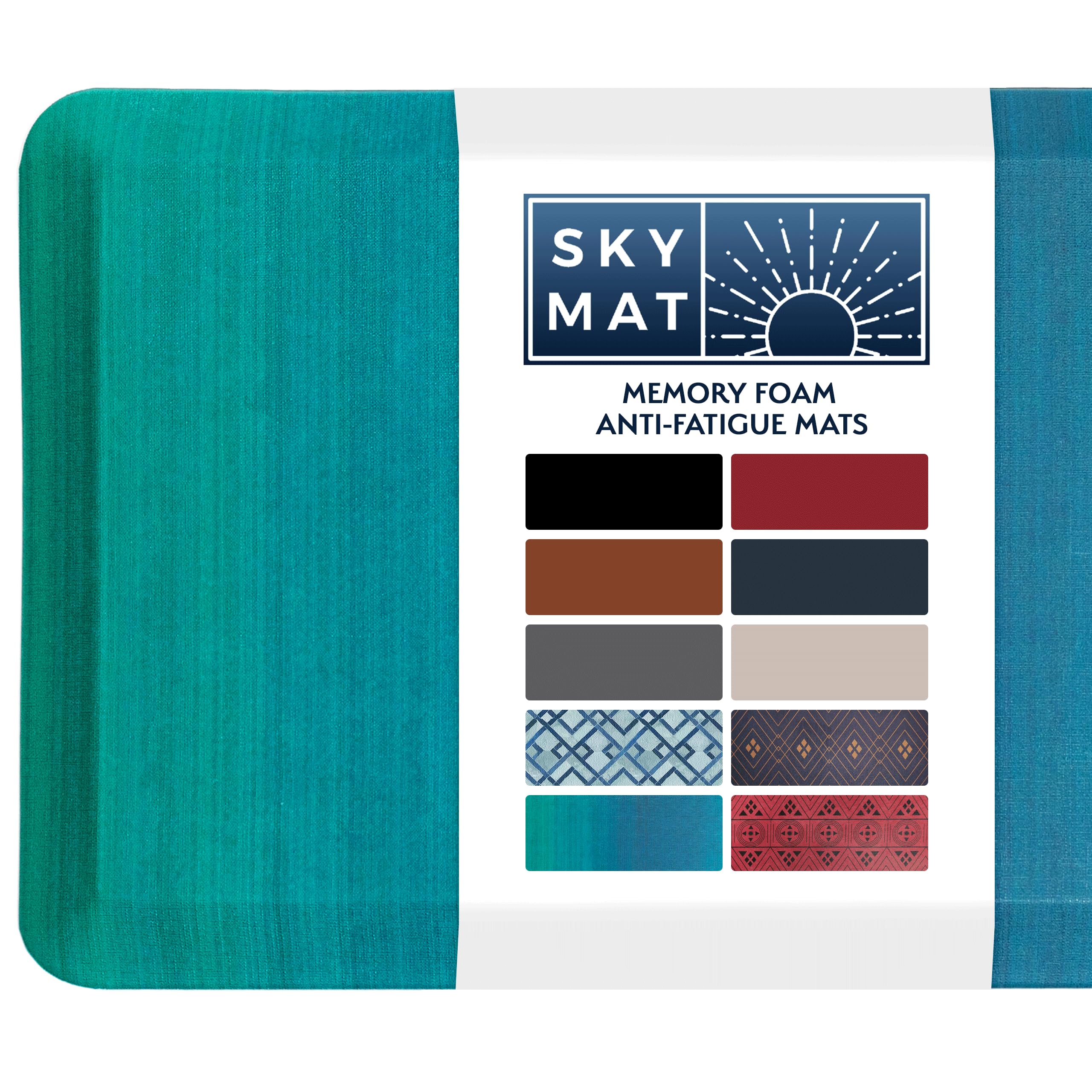 Standing Desk Mat - Comfort at Home, Office, Garage - Non Slip, Durable and Stain Resistant