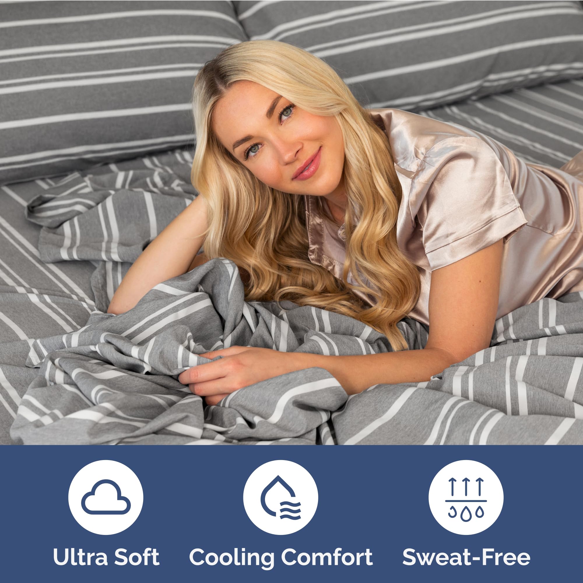 100% Supima Cotton Sheets, Luxury 1200 Thread Count Cotton Sheets for King Size Bed, 4 Pc Dark Grey King Bed Sheets Set, 5-Star Hotel Quality with Elasticized Deep Pocket King Sheets