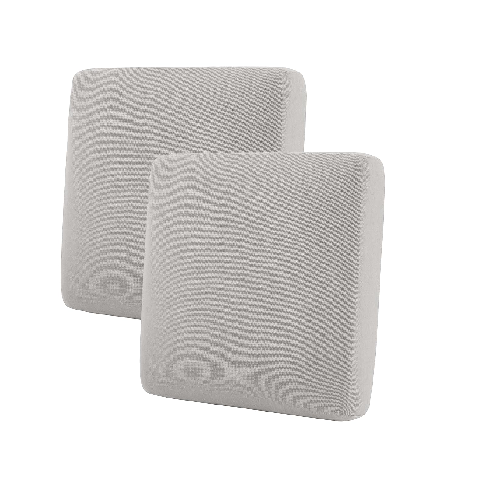 Couch Cushion Covers Individual Large Super Stretch Chenille (Sturdier Version) Sofa Cushion Covers, Couch Seat Covers Couch Slipcovers Furniture Protector (3 Piece Seat Cushion Covers)