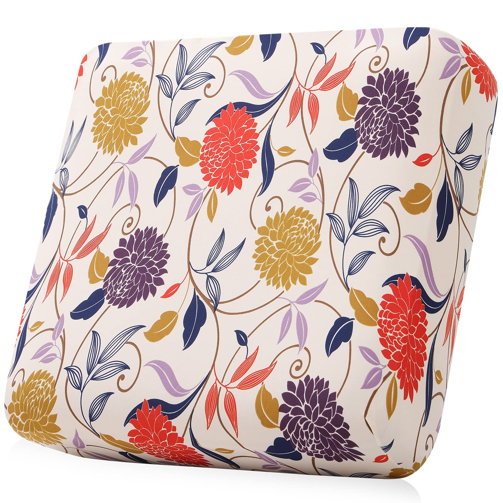 Printed Couch Cushion Covers, Stretch Sofa Cushion Covers Replacement, Non-Slip Sofa Seat Cushion Slipcovers, Soft Couch Covers for Indoor and Outdoor
