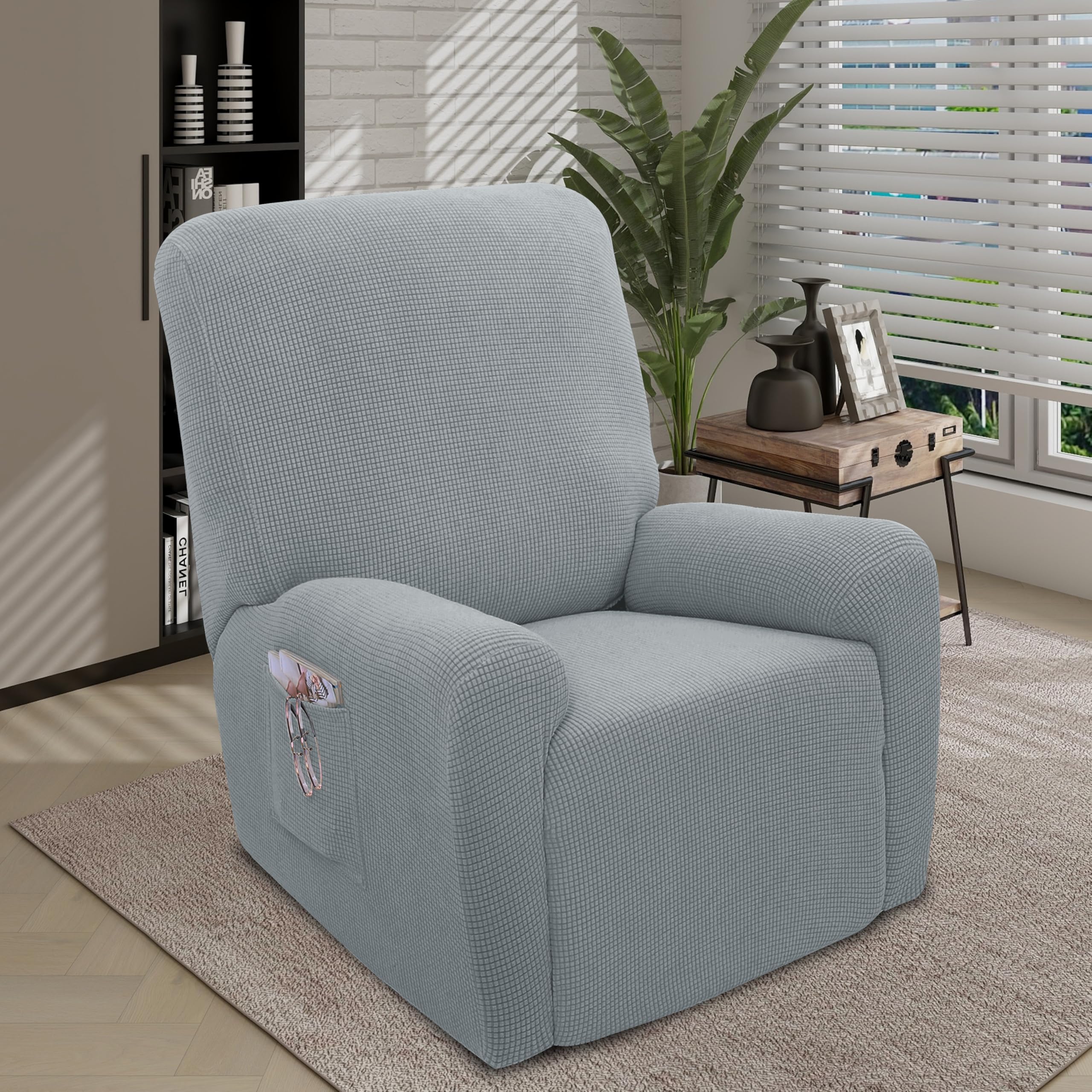 Stretch Couch Cover Sofa Cover Washable Sofa Slipcover Furniture Protector for 3 Cushion Couch Sofa Pet Friendly