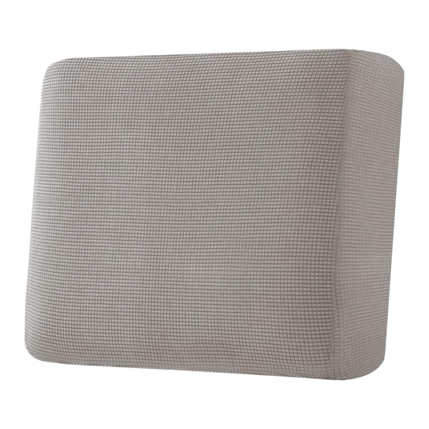 Super Stretch Individual Seat Cushion Covers Sofa Covers Couch Cushion Covers Slipcover Sets Thick Jacquard Textured Twill Fabric (1 Piece Sofa Cushion Cover)