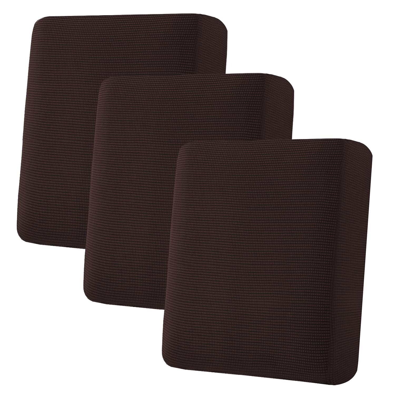 Super Stretch Individual Seat Cushion Covers Sofa Covers Couch Cushion Covers Slipcover Sets Thick Jacquard Textured Twill Fabric (1 Piece Sofa Cushion Cover)