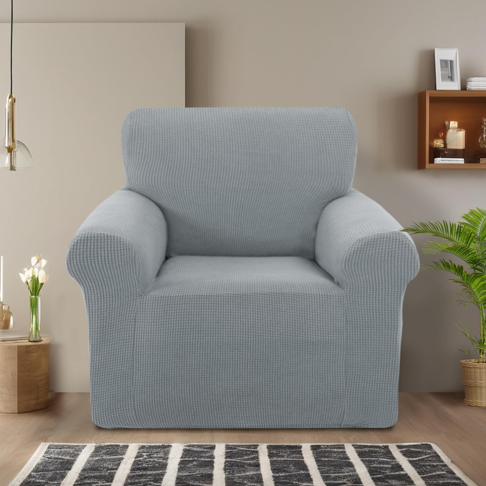 Stretch Couch Cover Sofa Cover Washable Sofa Slipcover Furniture Protector for 3 Cushion Couch Sofa Pet Friendly