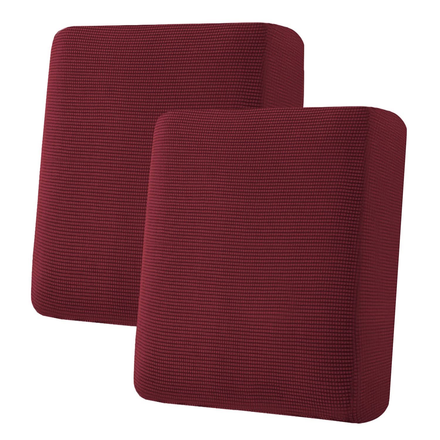 Super Stretch Individual Seat Cushion Covers Sofa Covers Couch Cushion Covers Slipcover Sets Thick Jacquard Textured Twill Fabric (1 Piece Sofa Cushion Cover)