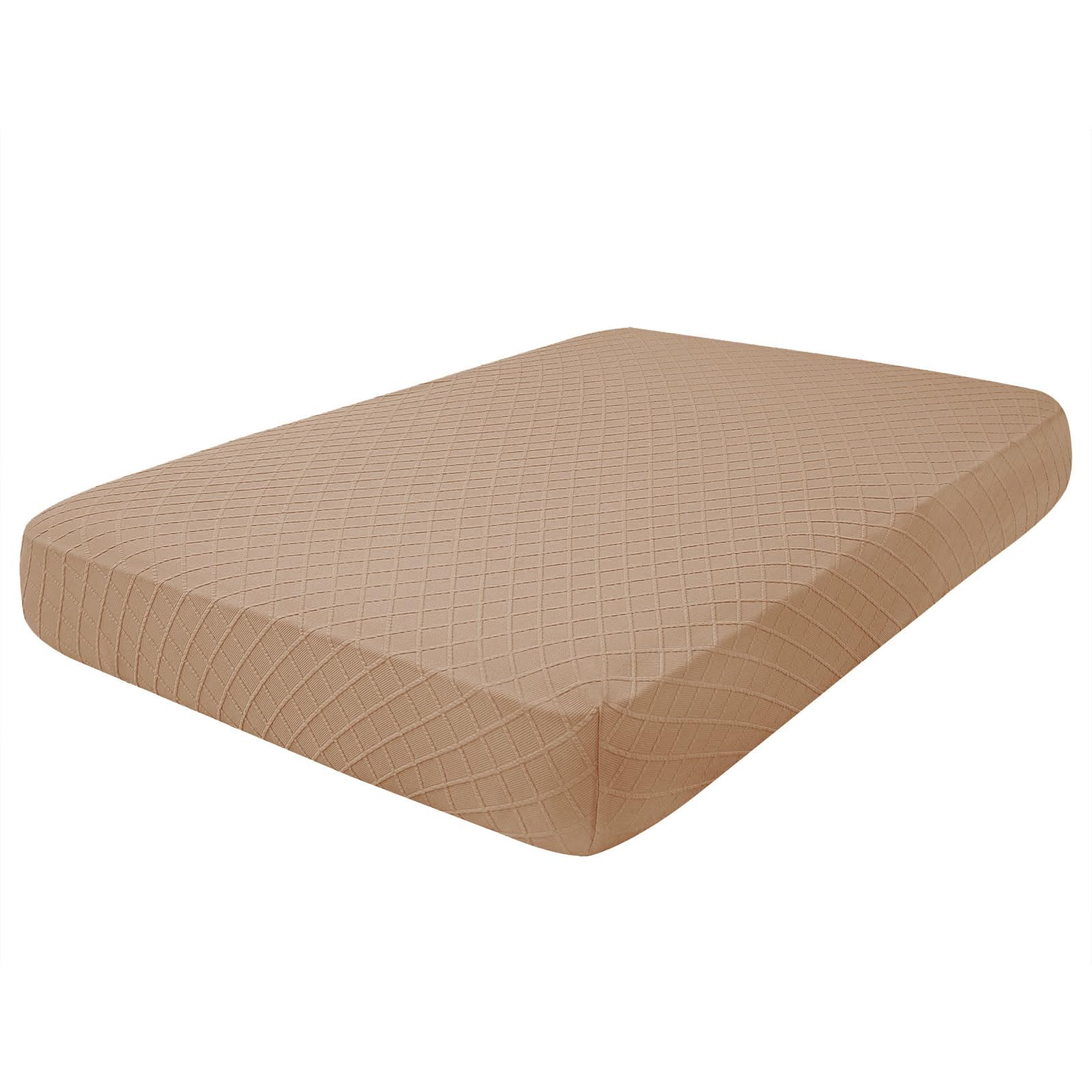 Jacquard Couch Cushion Covers, Magic Sofa Covers Washable, Stretch Couch Covers for 3 Cushion Couch, Diamond Lattice, Thick Sofa Couch Covers for Sectional Sofa