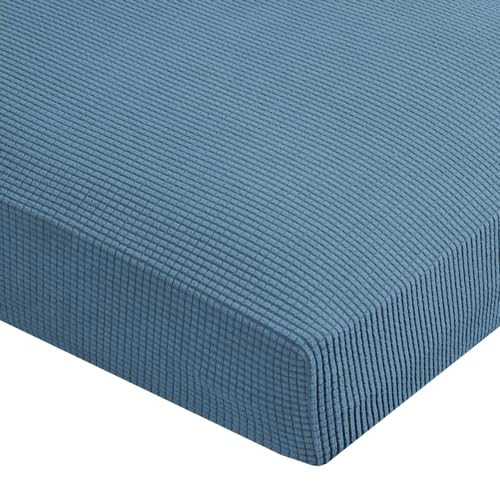 Super Stretch Individual Seat Cushion Covers Sofa Covers Couch Cushion Covers Slipcover Sets Thick Jacquard Textured Twill Fabric (1 Piece Sofa Cushion Cover)