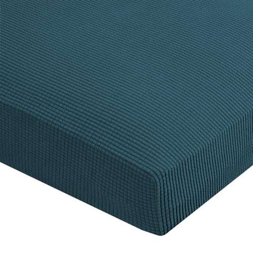 Super Stretch Individual Seat Cushion Covers Sofa Covers Couch Cushion Covers Slipcover Sets Thick Jacquard Textured Twill Fabric (1 Piece Sofa Cushion Cover)