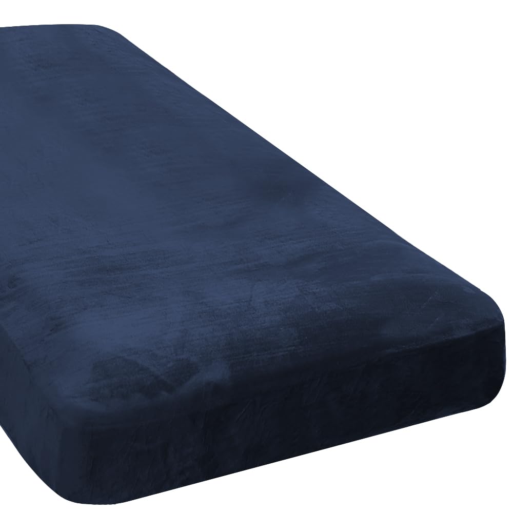 Velvet Stretch Couch Cushion Cover Plush Cushion Slipcover for Chair Loveseat Sofa Cushion Furniture Protector Seat Cushion Sofa Cover (3 Piece Sofa Cushion Covers)