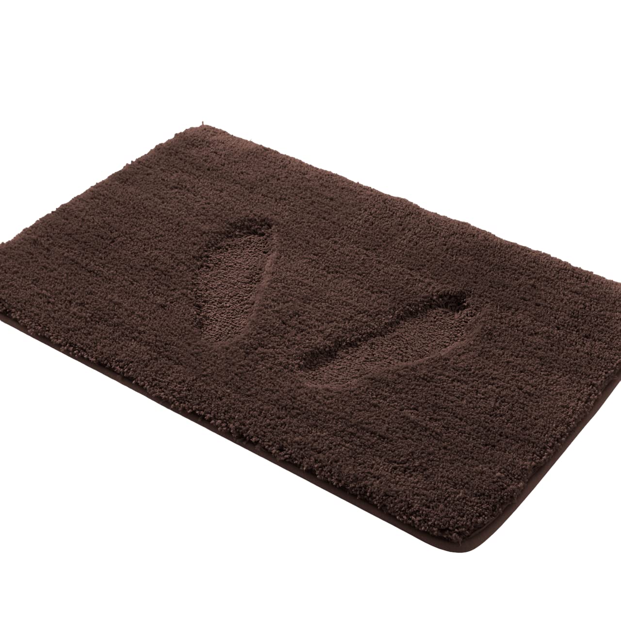 改Yafa Home Fashion 2 Piece Bath Rug Mat Set, Thick &amp; Soft Microfiber Plush Shaggy Bathrugs with U Shaped Contour Bath Rug, Machine Washable Bathmats, Non-Slip Rubber Backing Bath Mats for Bathroom