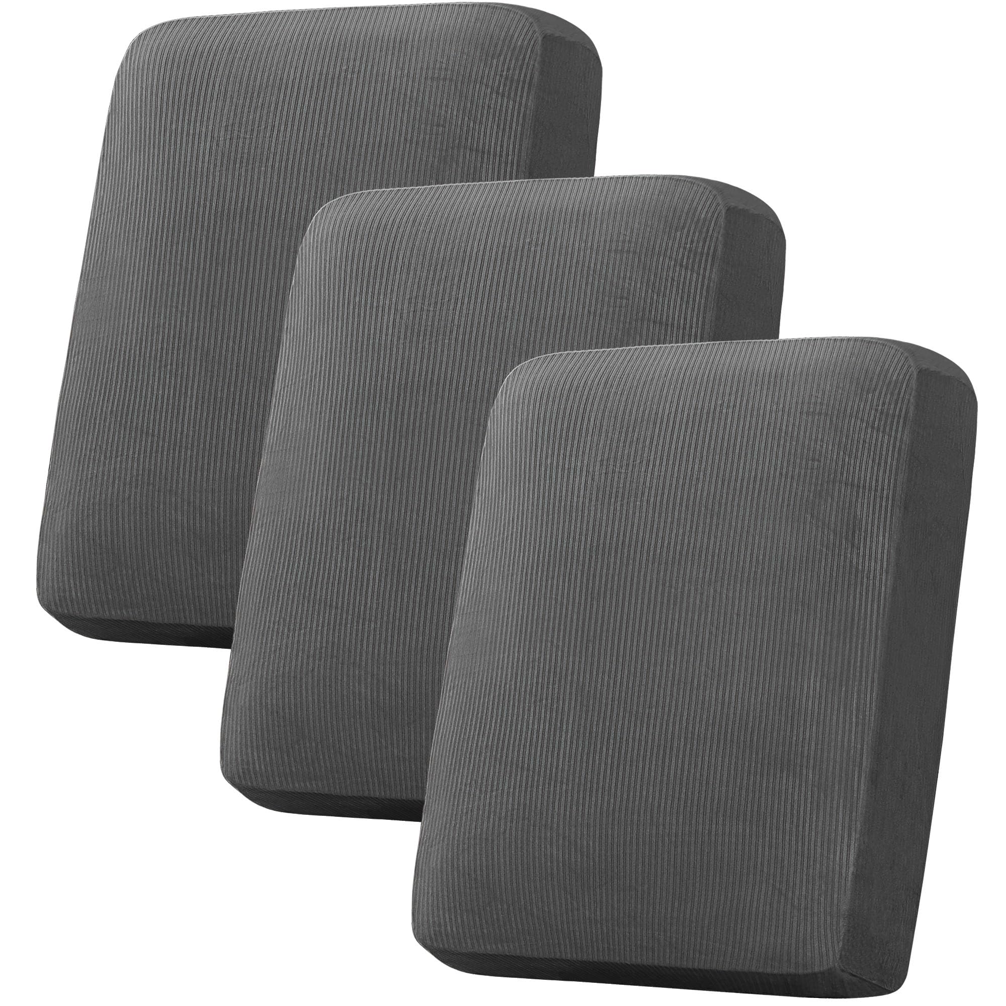 Velvet Stretch Couch Cushion Cover Plush Cushion Slipcover for Chair Loveseat Sofa Cushion Furniture Protector Seat Cushion Sofa Cover (3 Piece Sofa Cushion Covers)