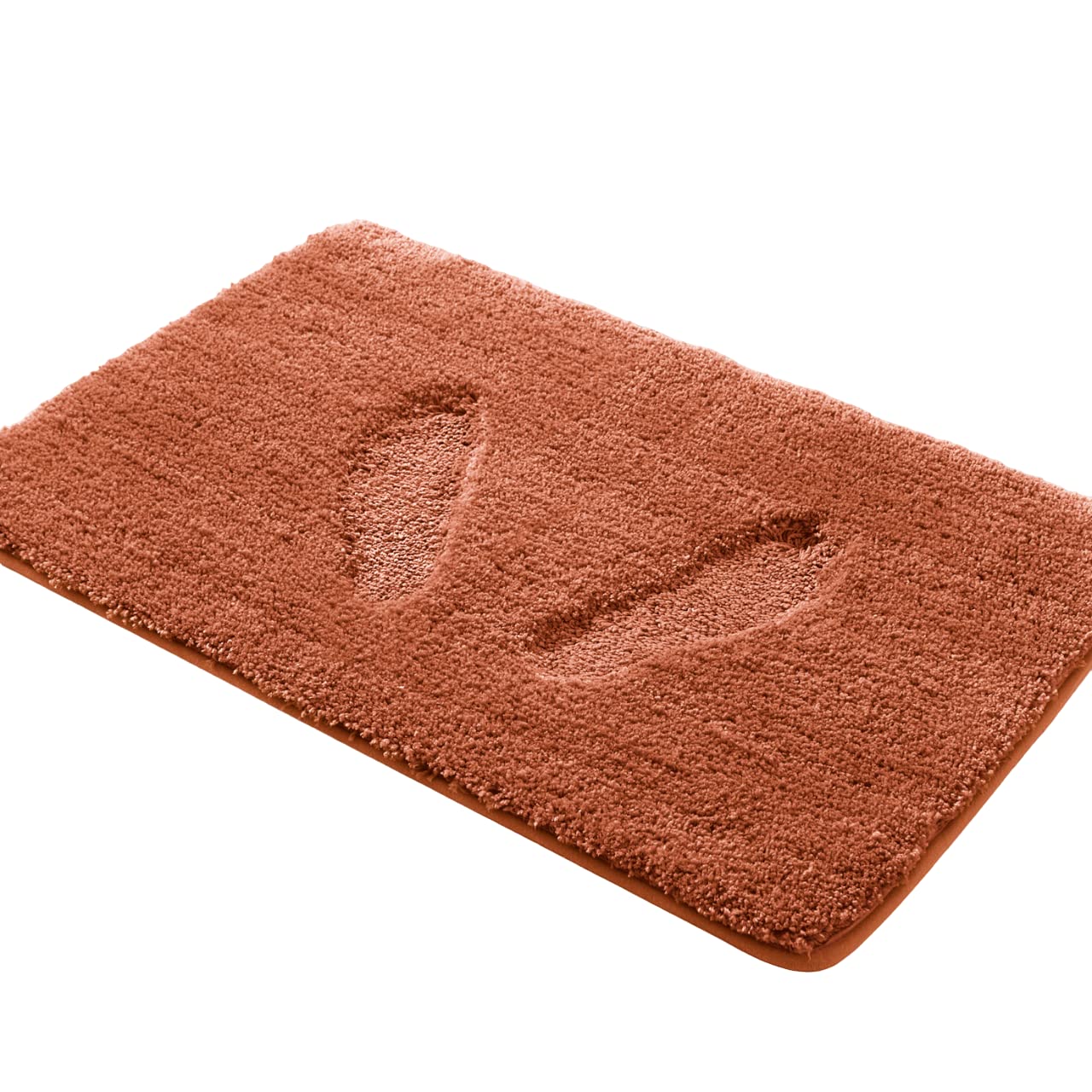 2 Piece Bath Rug Mat Set, Thick & Soft Microfiber Plush Shaggy Bathrugs with U Shaped Contour Bath Rug, Machine Washable Bathmats, Non-Slip Rubber Backing Bath Mats for Bathroom