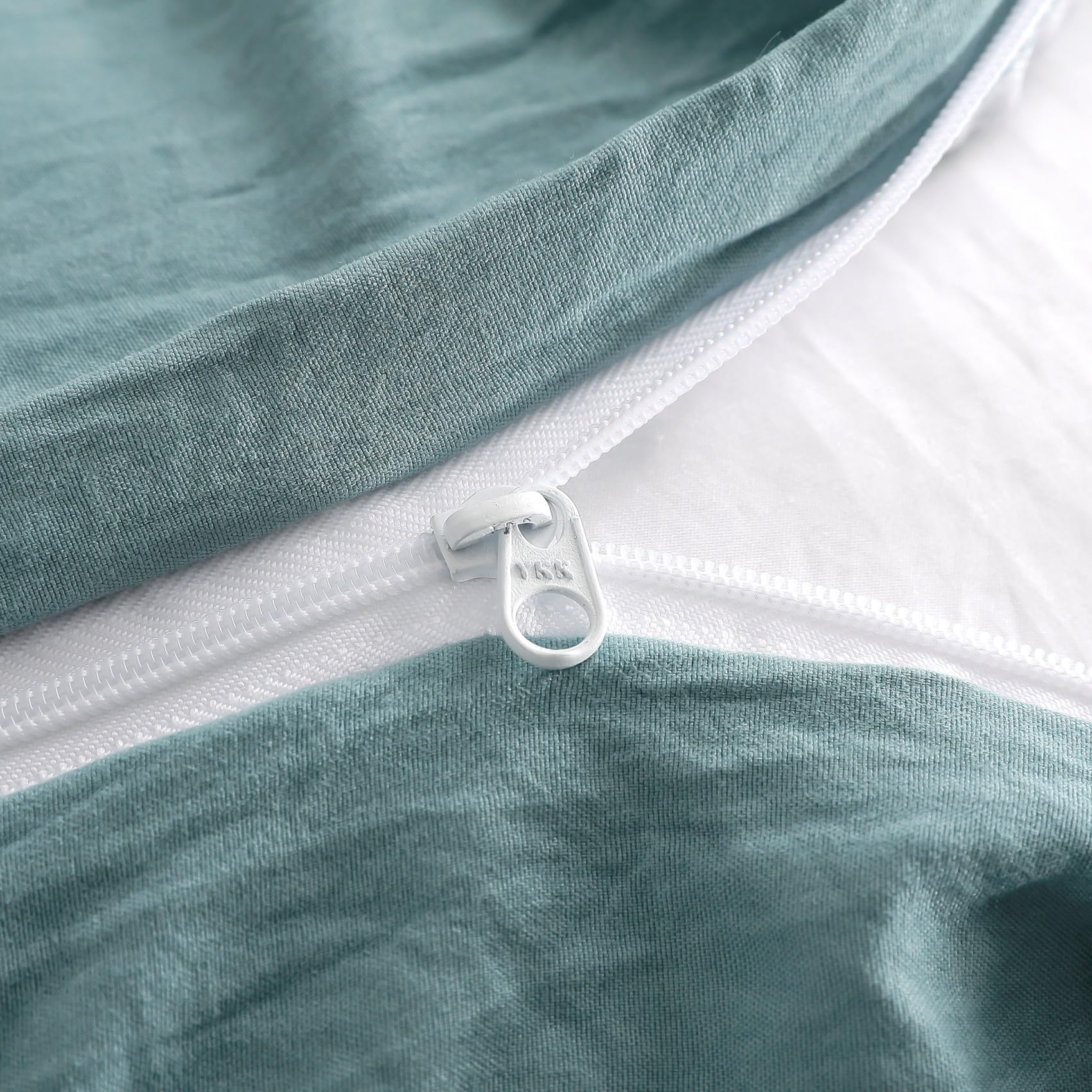 Duvet Cover Queen Size, Microfiber Duvet Cover with Zipper, Duvet Cover Set with 2 Pillow Shams, Soft Comforter Cover Queen Size, 90 x 90
