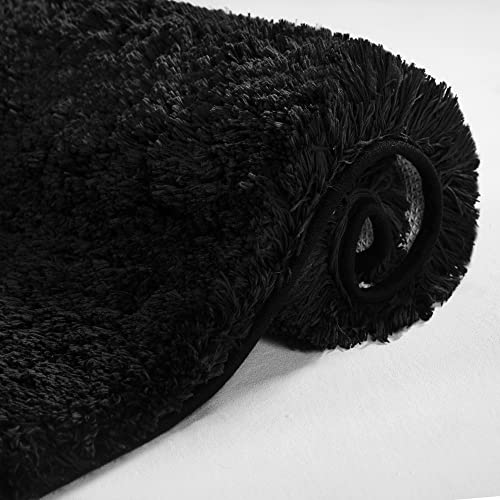 Bath Mats for Bathroom , Extra Soft Plush Bathroom Mat, Absorbent Bath Mat，Bathroom Rugs Non Slip Washable
