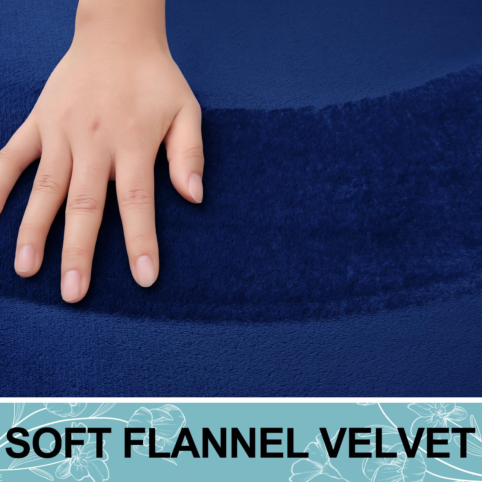 Memory Foam U-Shaped Toilet Bathroom Rugs,Extra Soft Absorbent Non-Slip Contoured Rugs, Machine Washable Contour Bath Mats for Bathroom Toilet