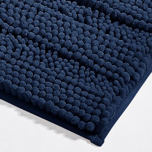 Bath Mats for Bathroom , Extra Soft Plush Bathroom Mat, Absorbent Bath Mat，Bathroom Rugs Non Slip Washable