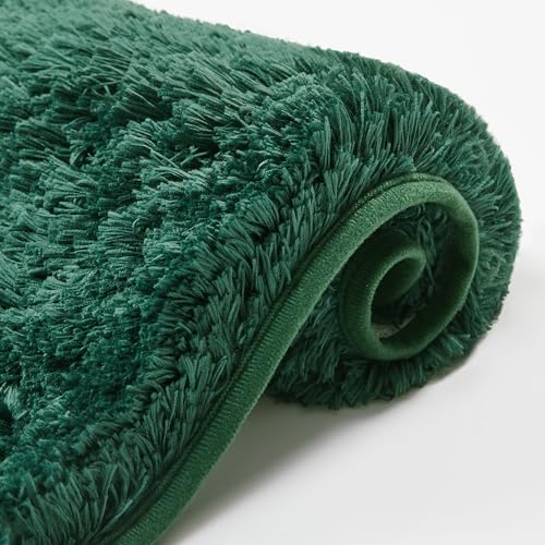 Bath Mats for Bathroom , Extra Soft Plush Bathroom Mat, Absorbent Bath Mat，Bathroom Rugs Non Slip Washable Size:24x17 Inch
