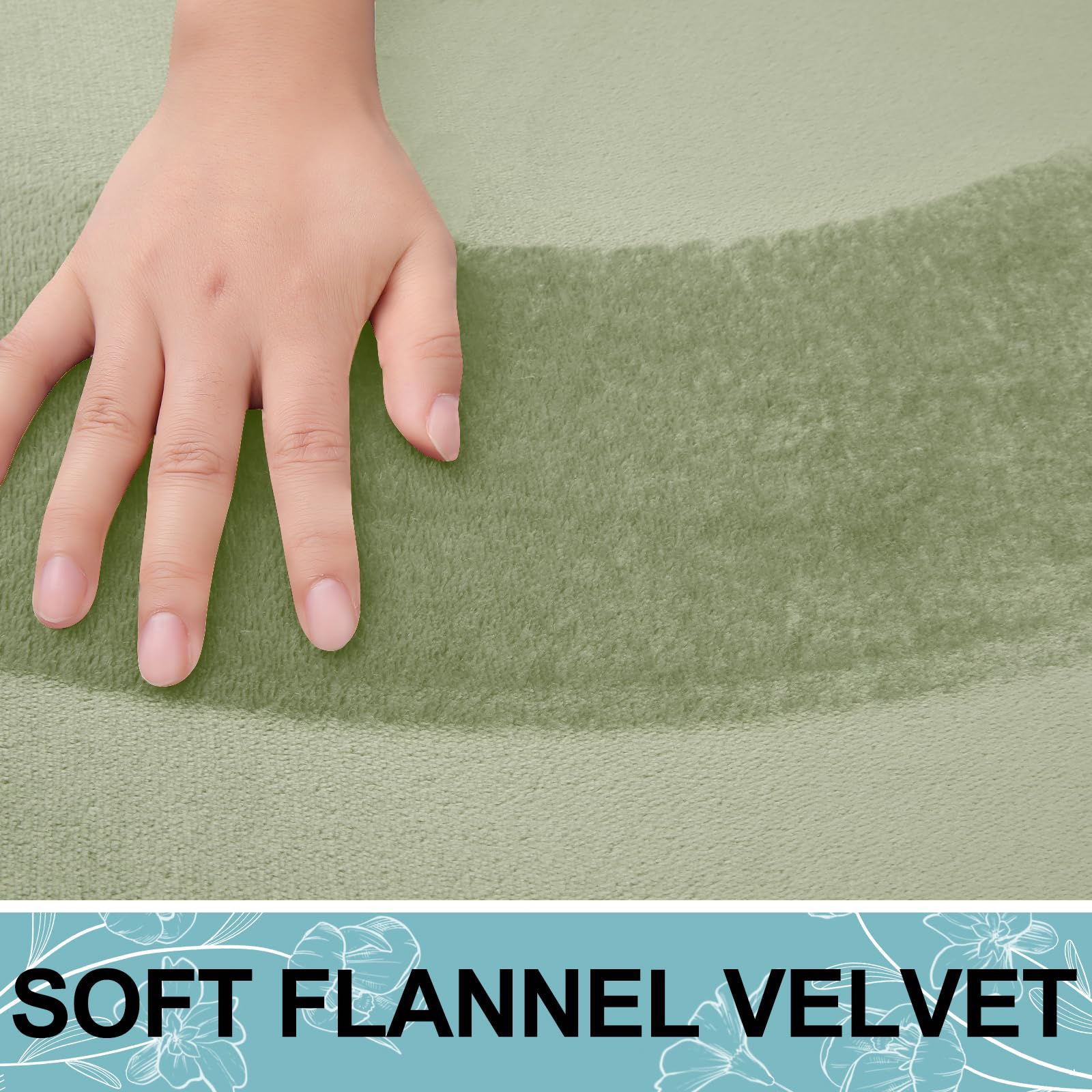 Memory Foam U-Shaped Toilet Bathroom Rugs,Extra Soft Absorbent Non-Slip Contoured Rugs, Machine Washable Contour Bath Mats for Bathroom Toilet